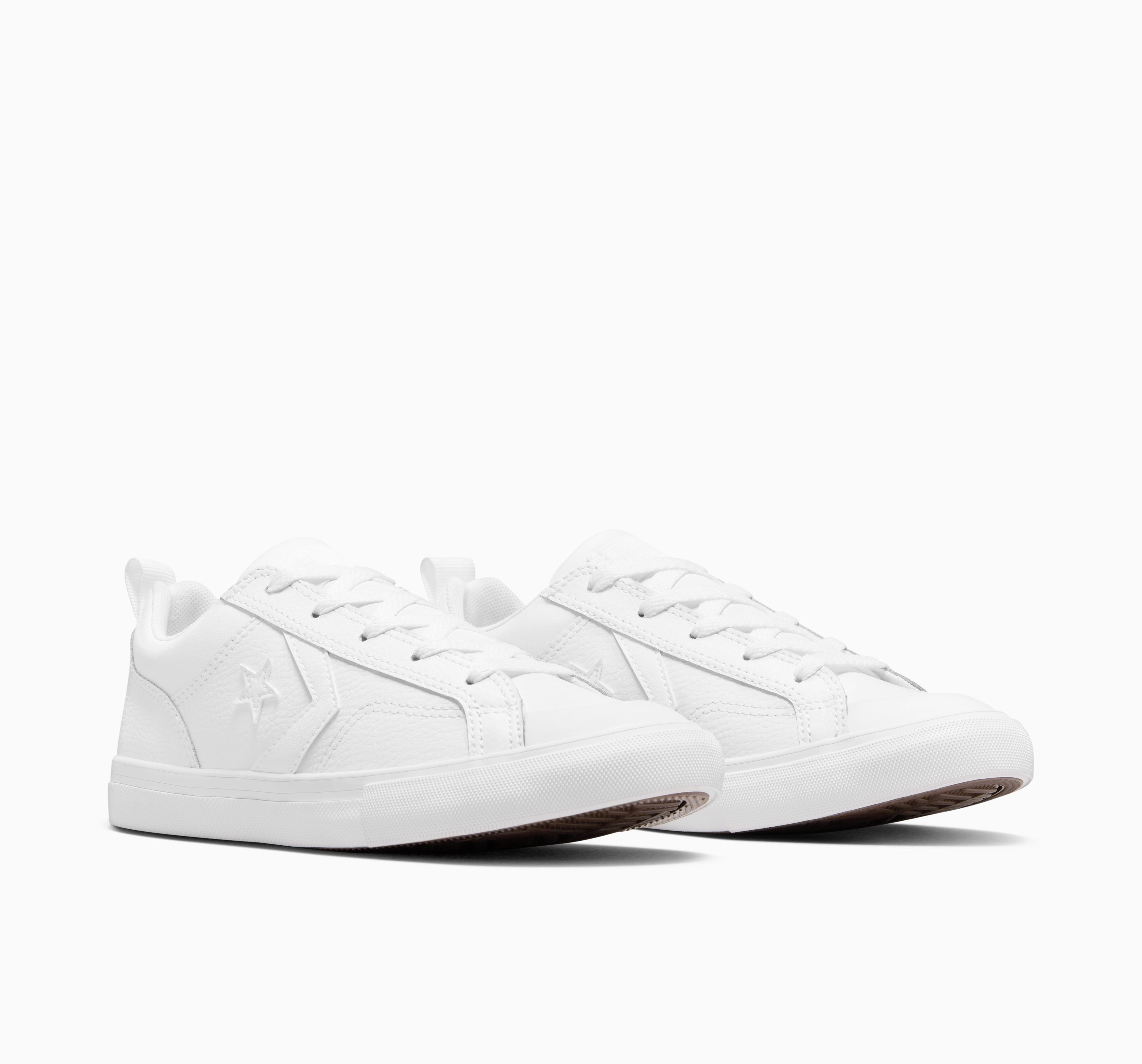 Converse Sneakers PRO BLAZE STRAP LEATHER kinderen sneakers laag maat 38 EU wit