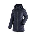 maier sports functioneel jack notos coat w outdoormantel - doorgestikte mantel met warme primaloft isolatie blauw