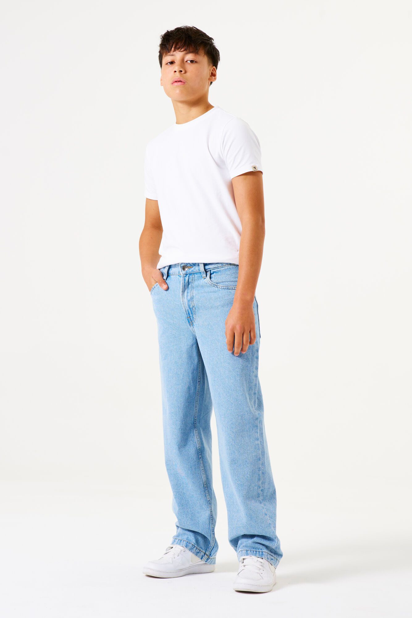 Garcia Straight jeans JAYSEN in five-pocket stijl, voor jongens