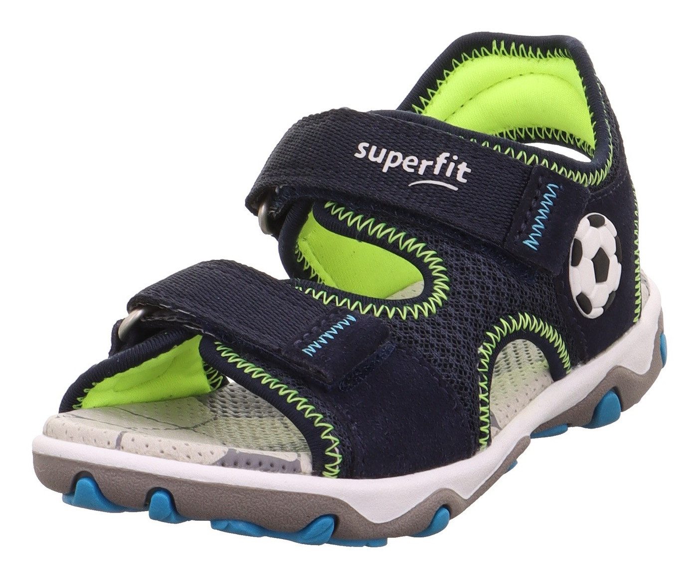 Superfit Sandalen MIKE 3.0 WMS: middel Trekking schoen met klittenband, maat sjabloon om te downloaden jongens sandalen maat 29 blauw