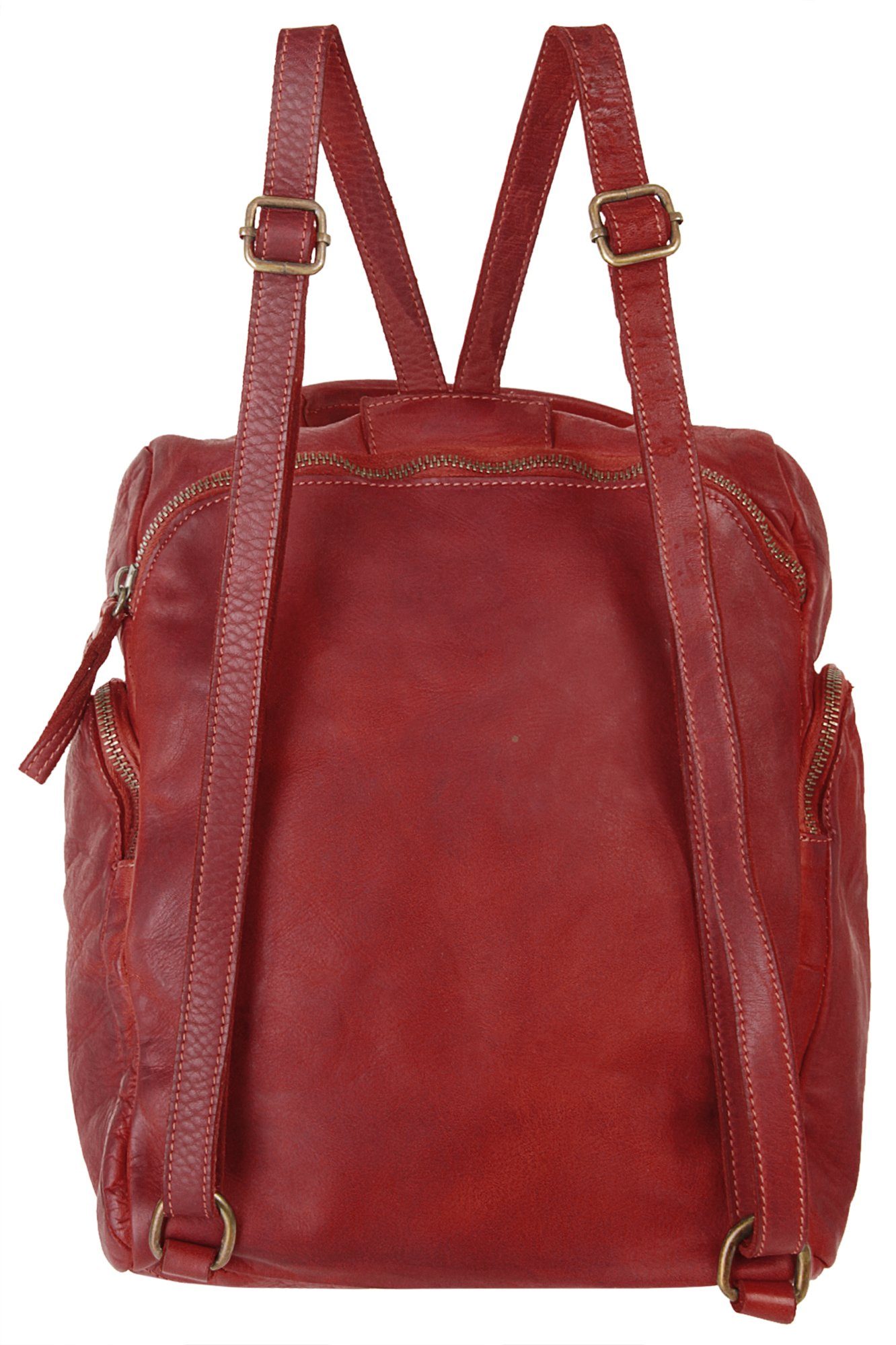 Samantha Look Rugzak echt leer, made in italy