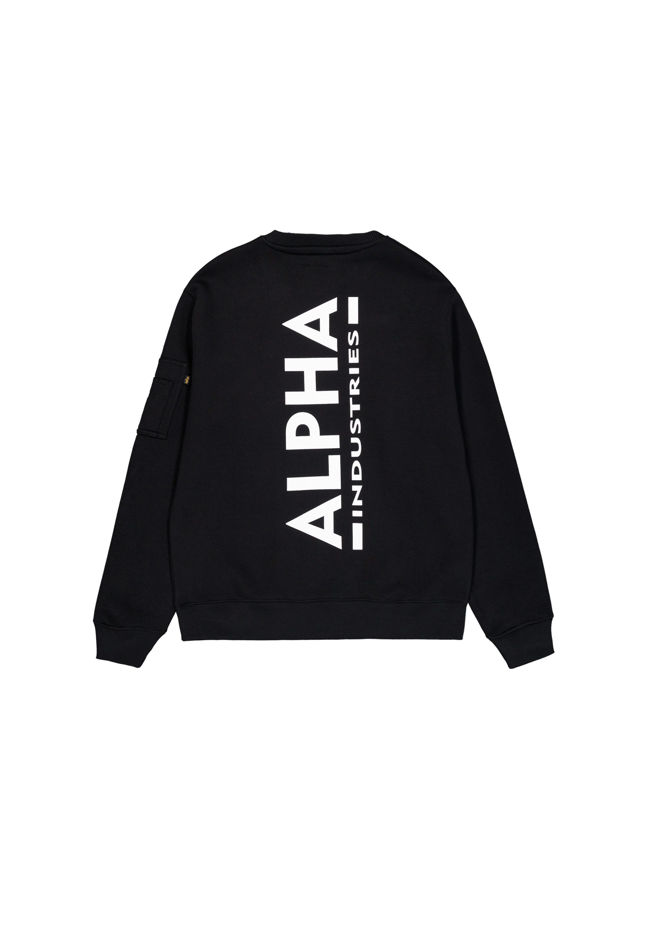 Alpha Industries Sweater Alpha Industries Men - Sweatshirts Backprint Sweatshirt