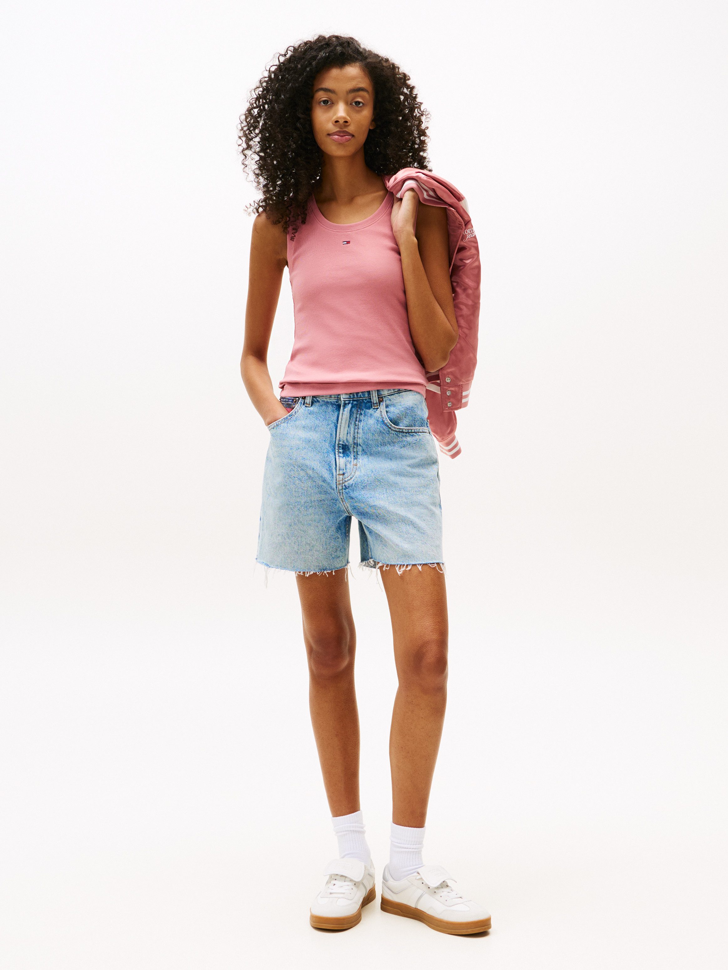 TOMMY JEANS Tanktop TJW ESSENTIAL RIB TANK EXT