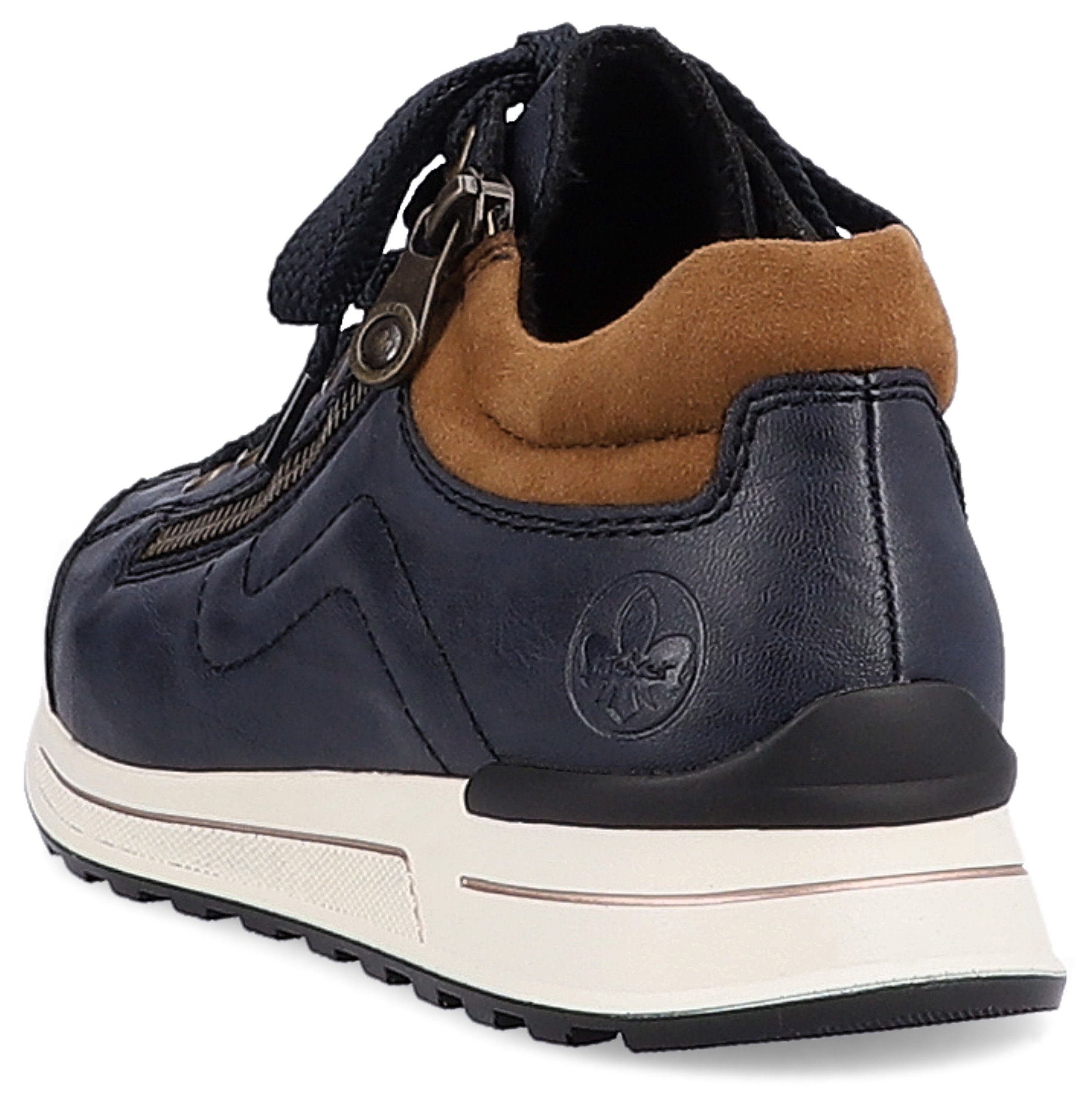 Rieker Sneakers met zachte schacht, vrijetijdsschoen, lage schoen, veterschoen