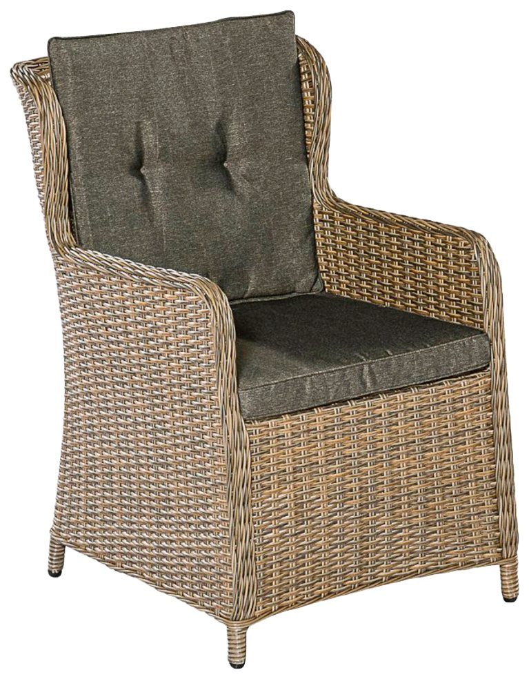 MERXX Tuinstoel Ostiano (set, 2 stuks) tuinstoelen bruin