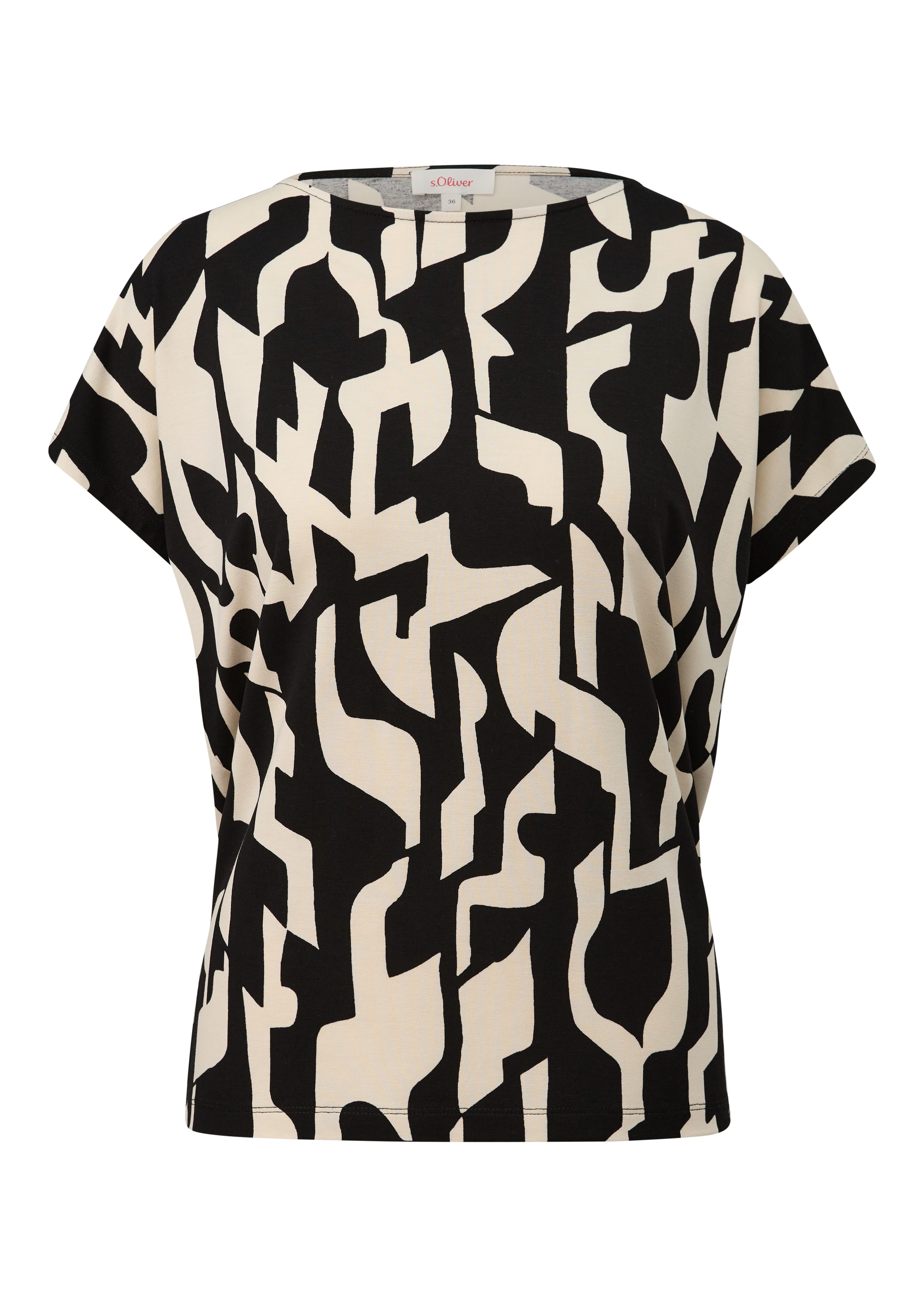 s.Oliver T-shirt met merklabel