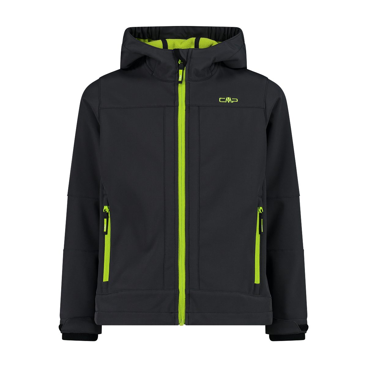CMP Softshell-jack KID SOFTSHELL JACKET FIX HOOD voor kinderen Ademend & warmte-isolerend & waterafstotend & voor kinderen (1 stuk)