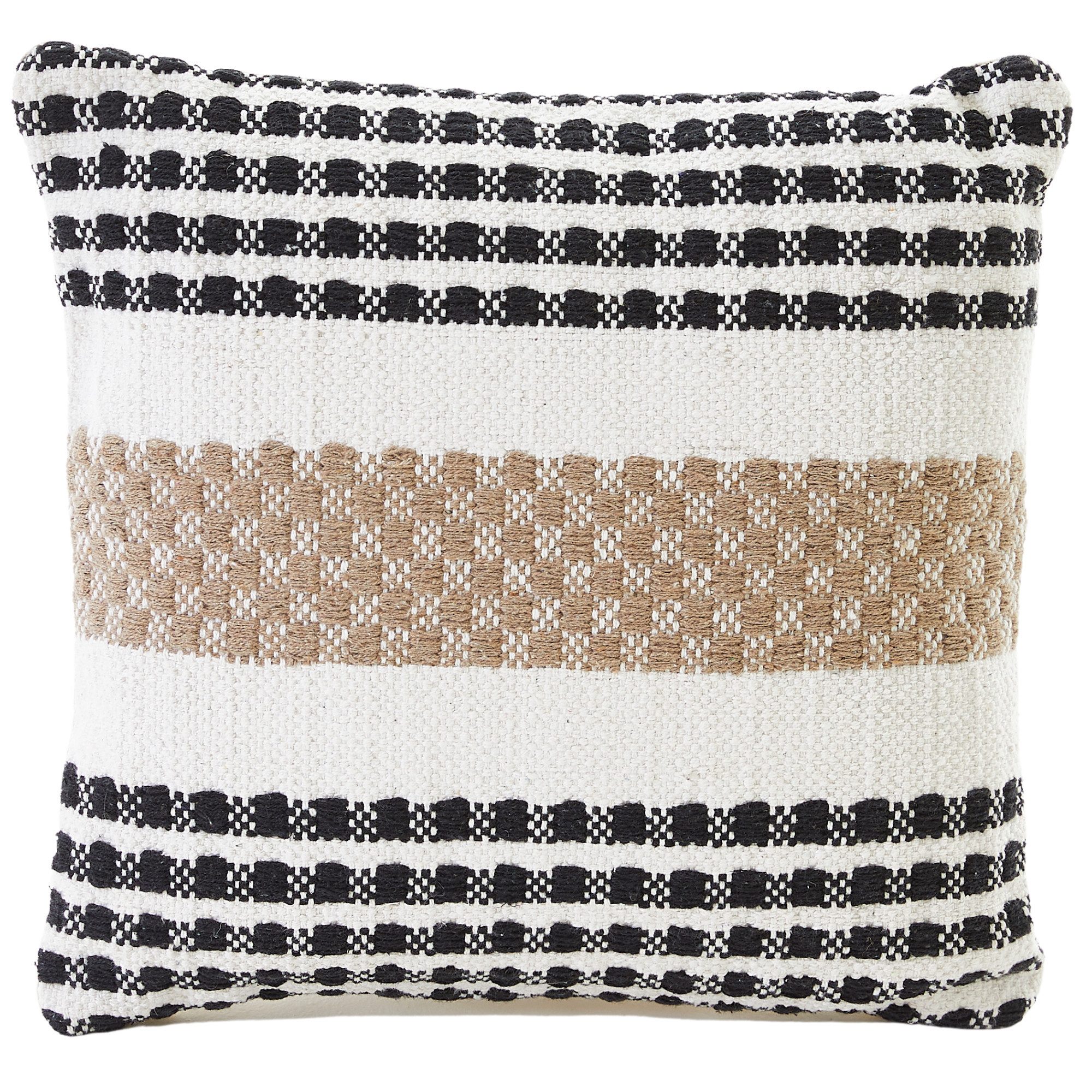 Andiamo Sierkussen Malena Etnisch patroon, bankkussen, kussenhoes met vulling, vierkant, 45x45 cm (1 stuk)