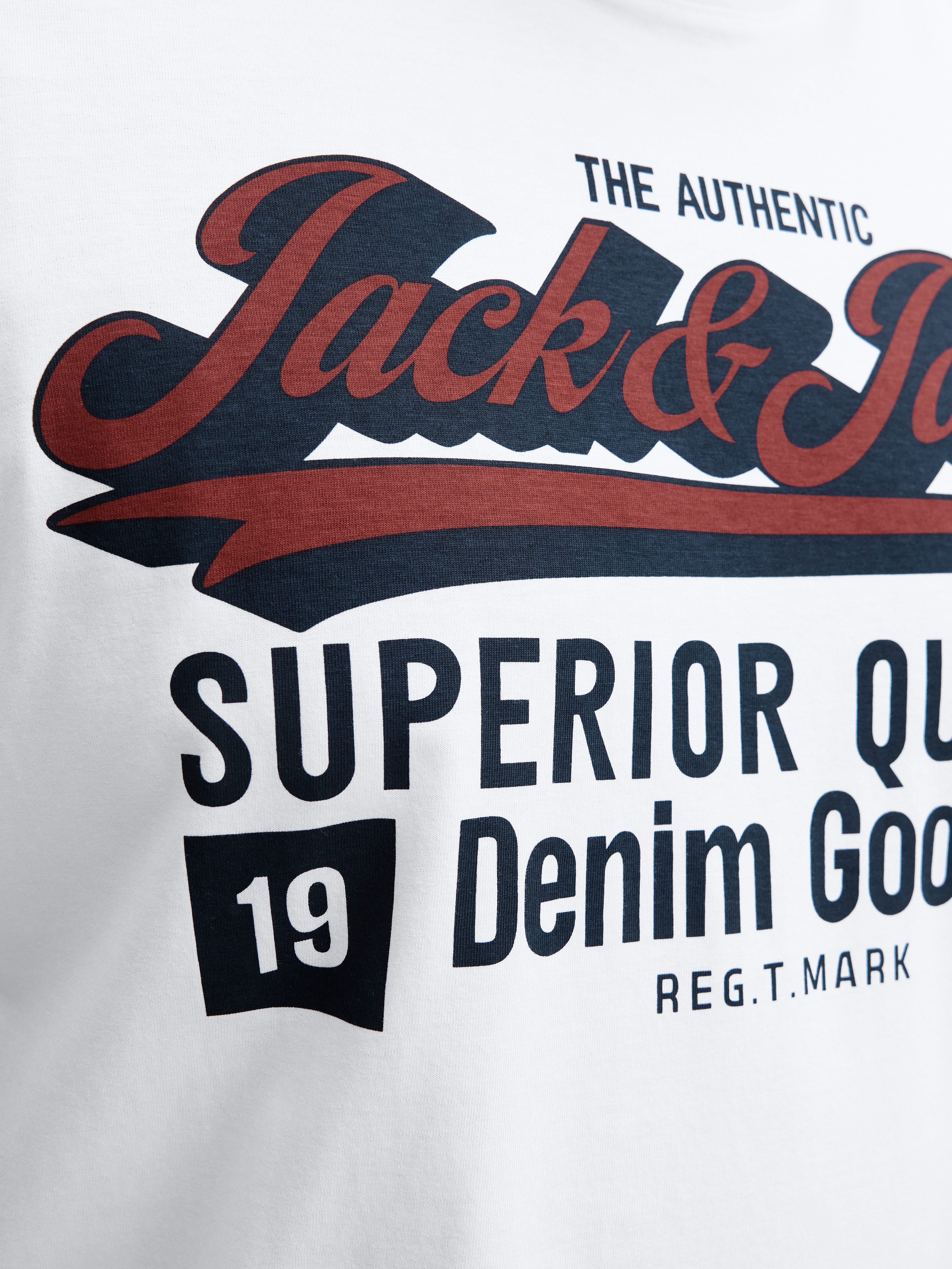 Jack & Jones PlusSize T-shirt JJELOGO TEE SS ONECK 2 COL AW25 NOOS PLS