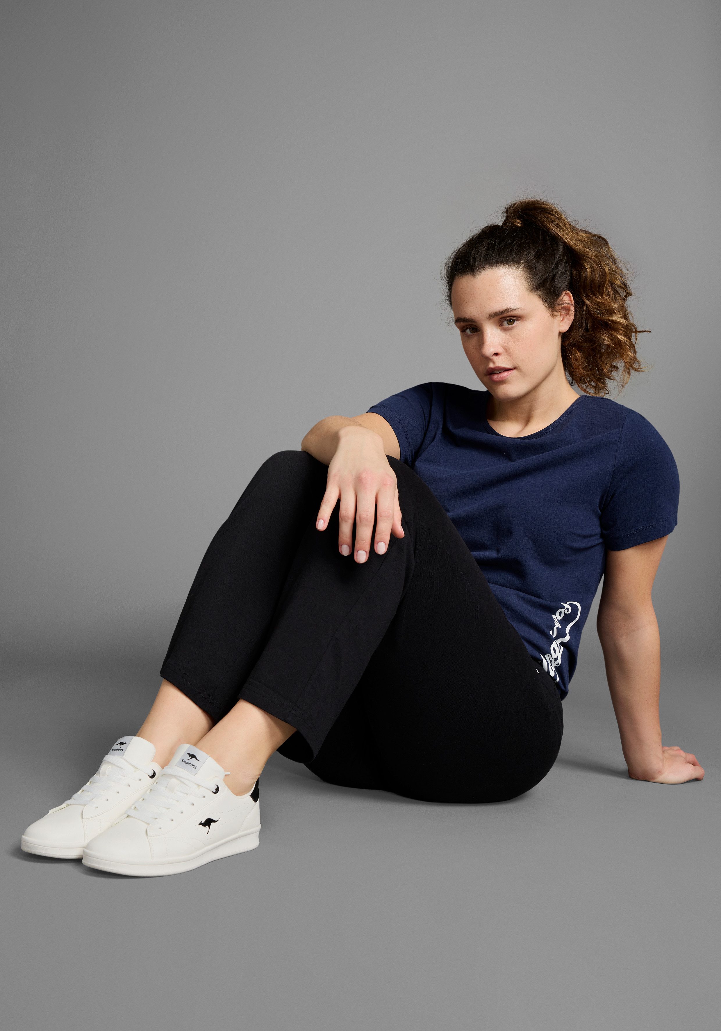 KangaROOS Jazzpants Grote maten - Uitlopende pijpen - zachte stretchkwaliteit