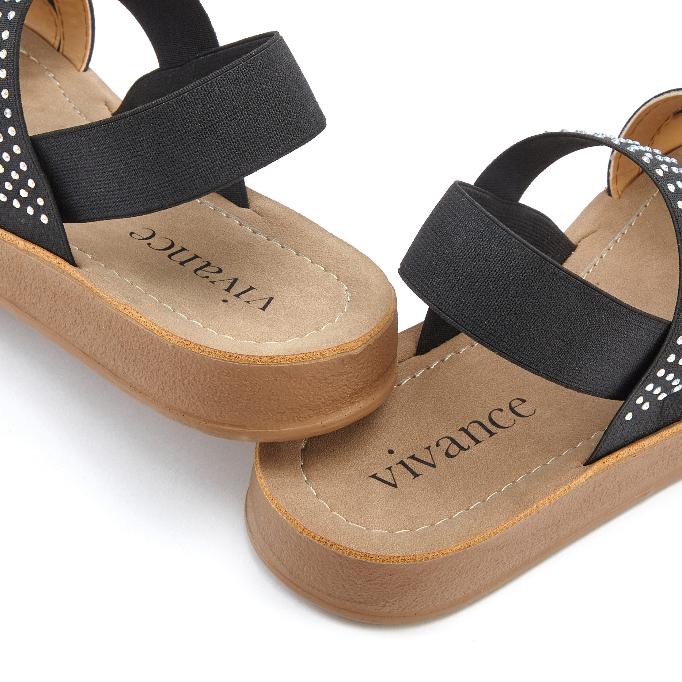 Vivance Sandalen Mule, sandaal, open schoen, pantoffel, zomerschoen
