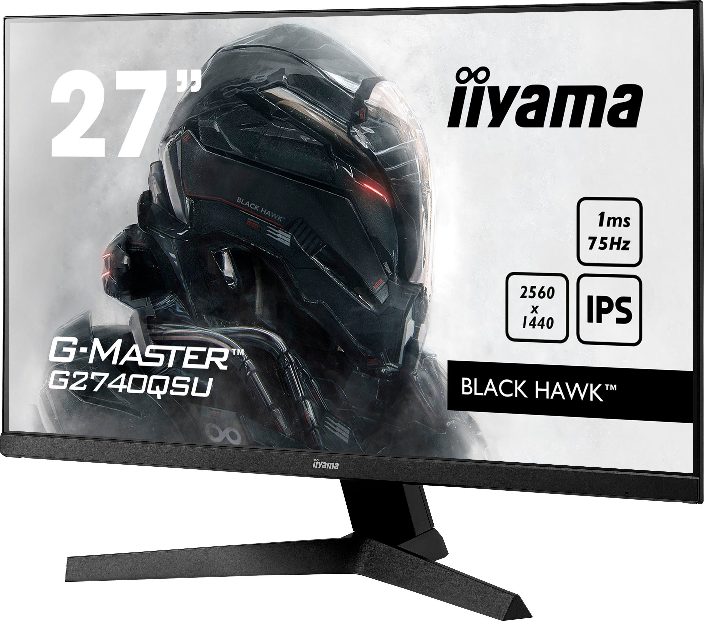 Iiyama Ledscherm G-MASTER G2740QSU-B1, 68,6 cm / 27", WQHD