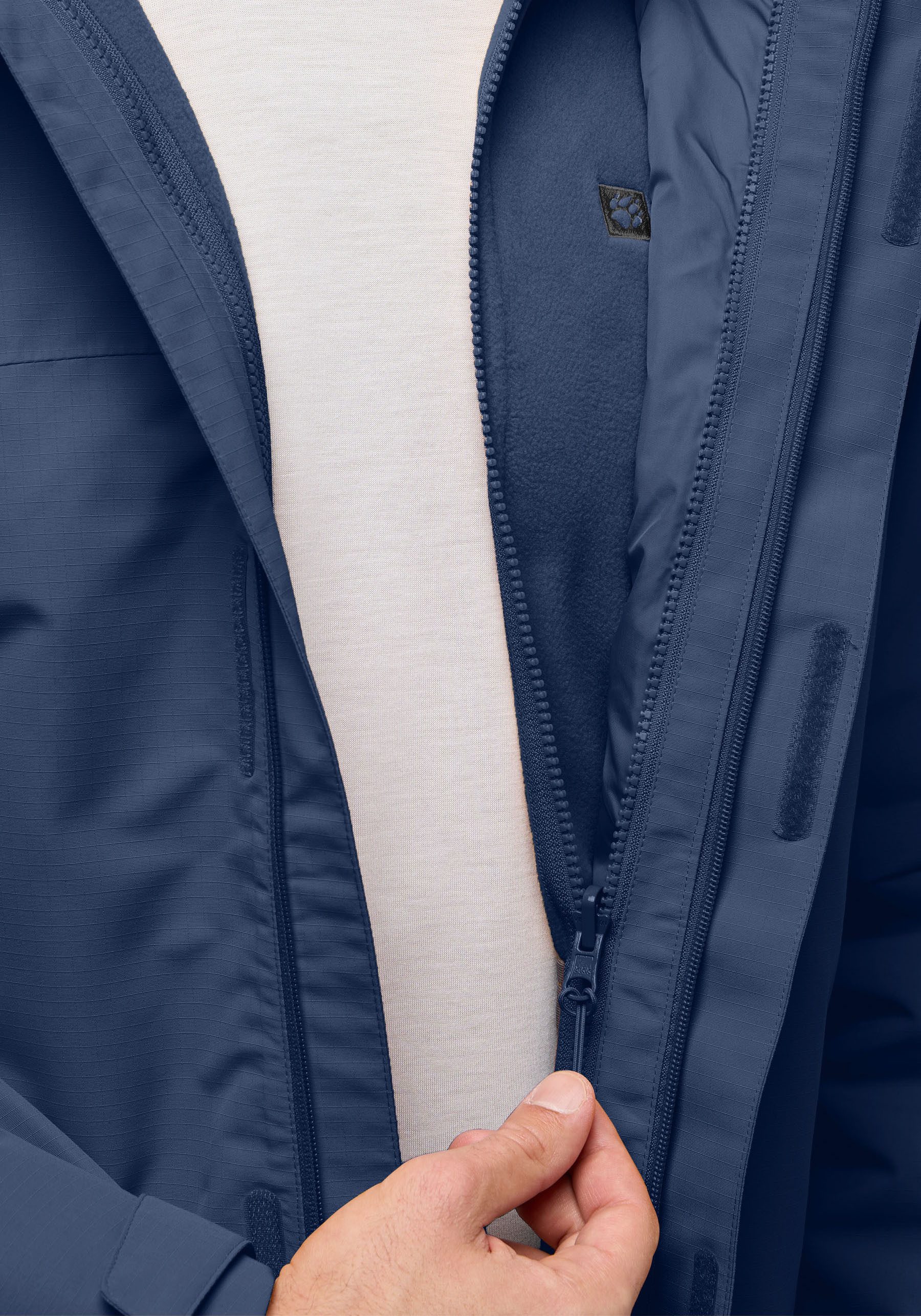 Jack Wolfskin Functioneel jack ALTENBERG 3IN1
