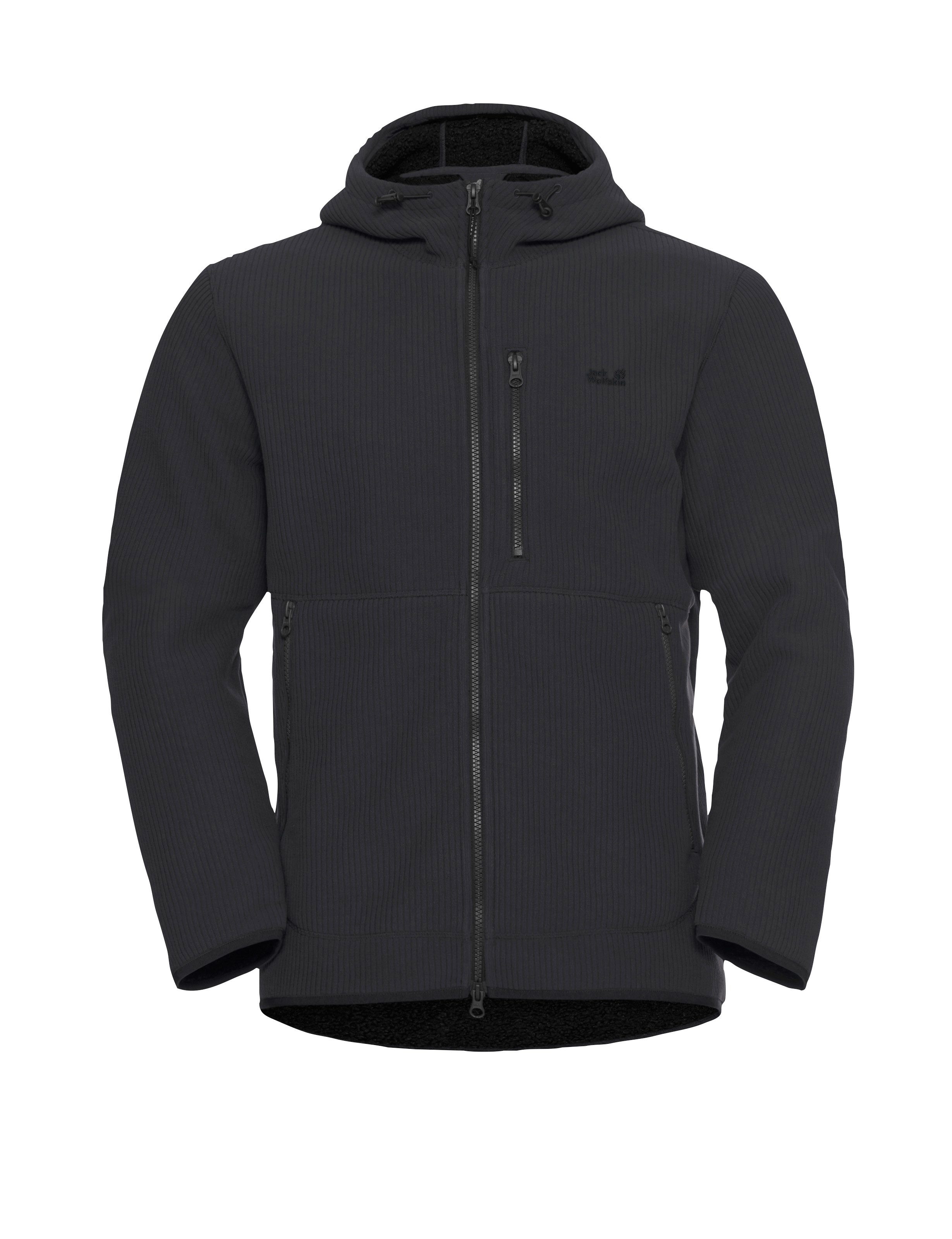 Jack Wolfskin Fleecejack LAKE RIDGE HOODED JKT M