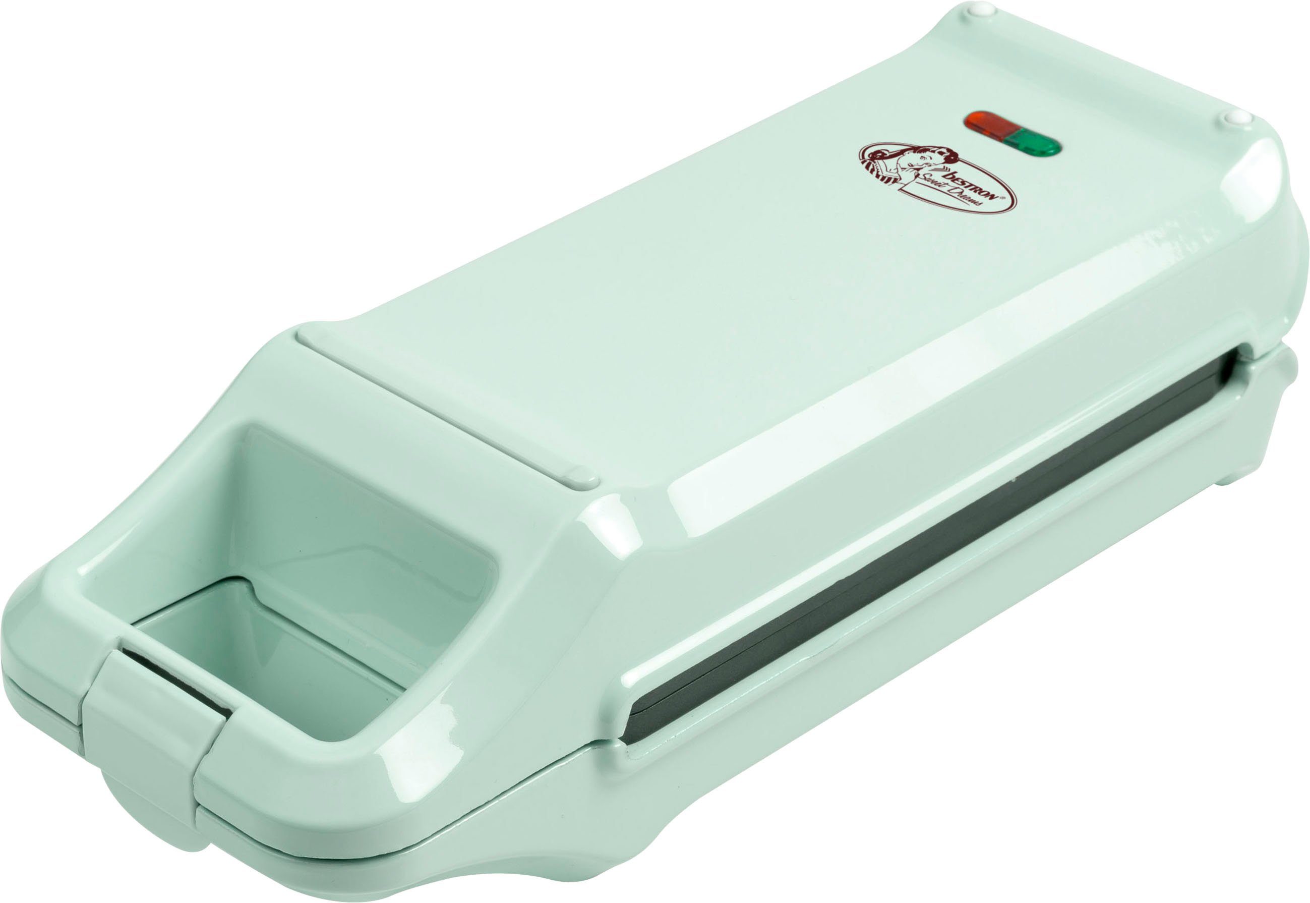 bestron Churro-maker ACHM200M Sweet Dreams Wafelijzer voor maximaal 4 Churros, retrodesign, mint