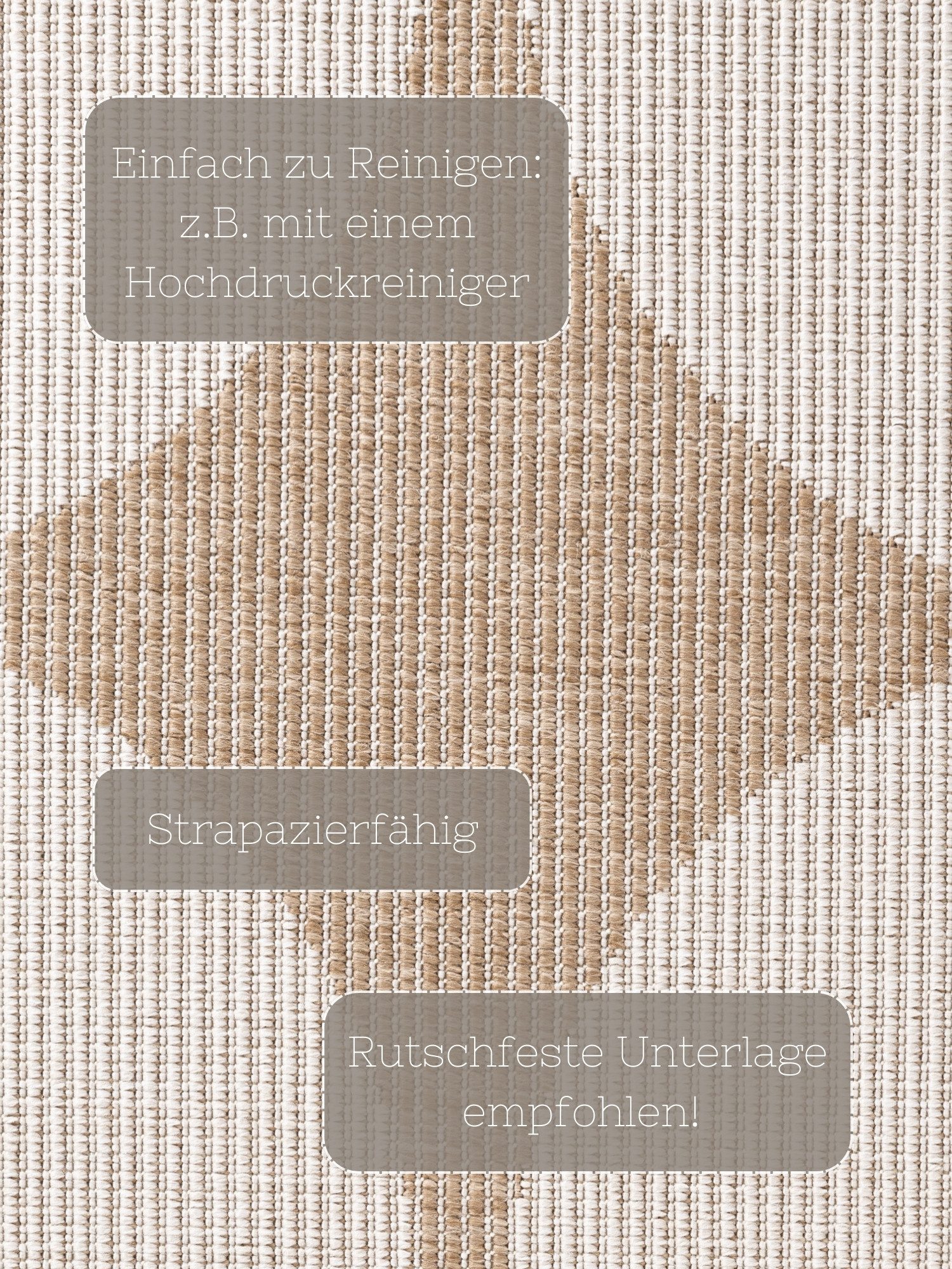 NORTHRUGS Outdoorkleed Bowen omkeerbaar tapijt