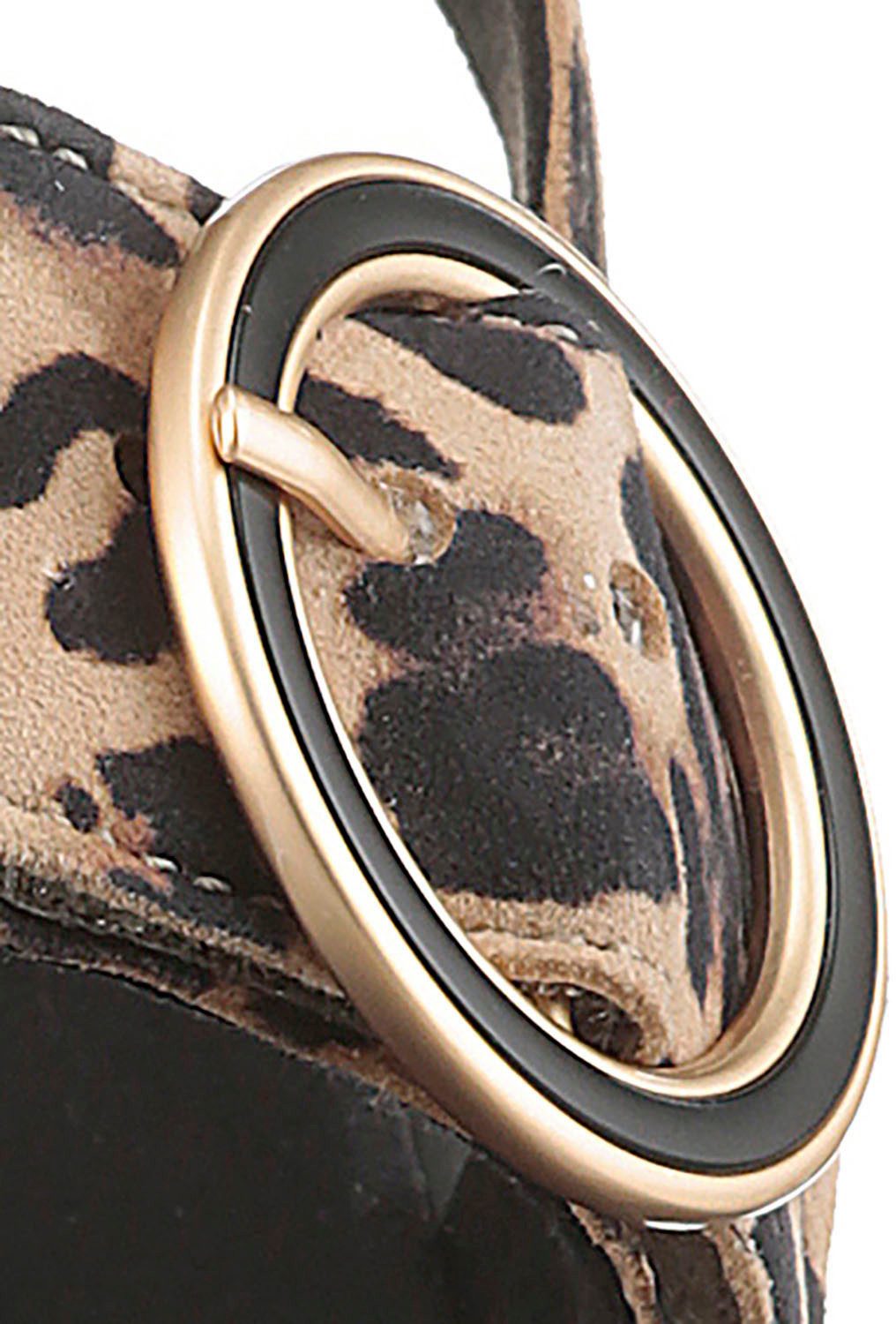 Gabor Sleehaksandaaltjes Florence , plateau, zomerschoen, riemchensandaal, comfort-schoen in breedte (=breed)