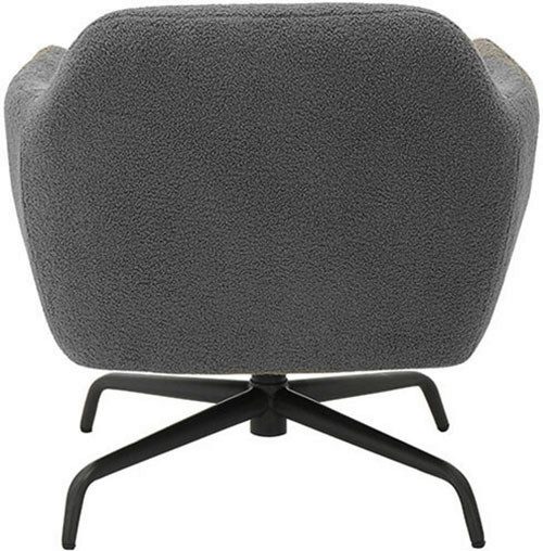 MCA furniture Loungestoel TAJO draaistoel met armleuningen (1 stuk)