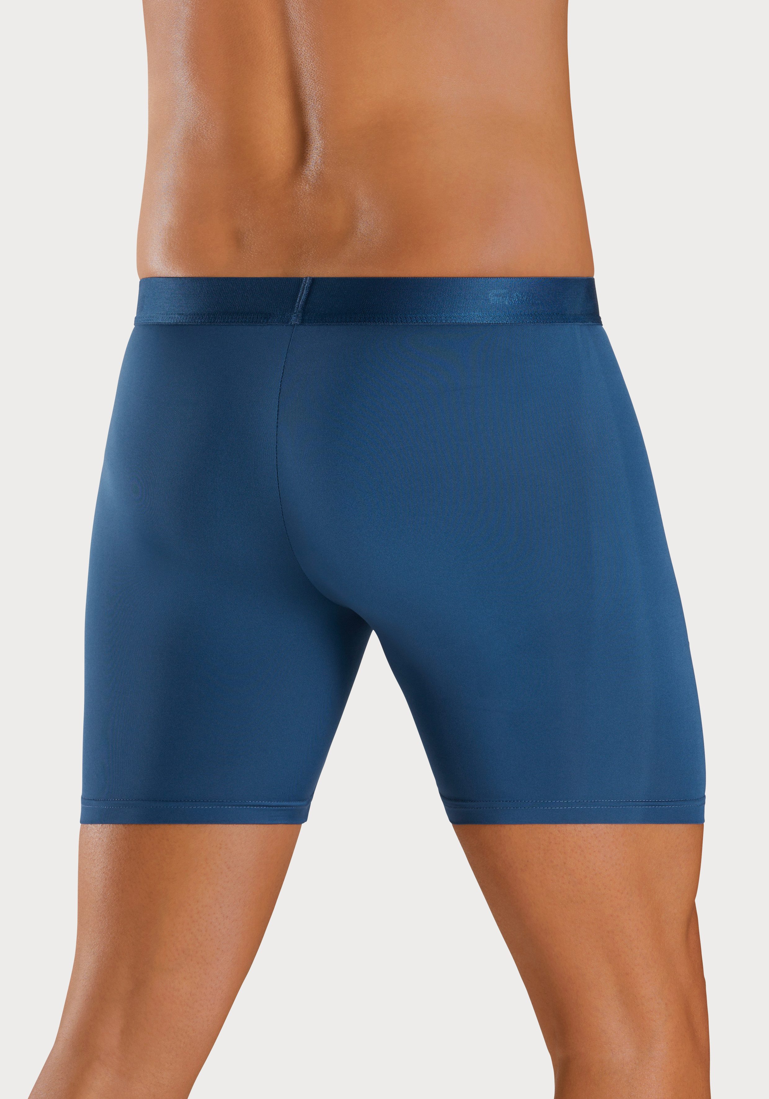 H.I.S Functionele boxershort met lange pijpen in onderhoudsvriendelijke microvezelkwaliteit (set 3 stuks)