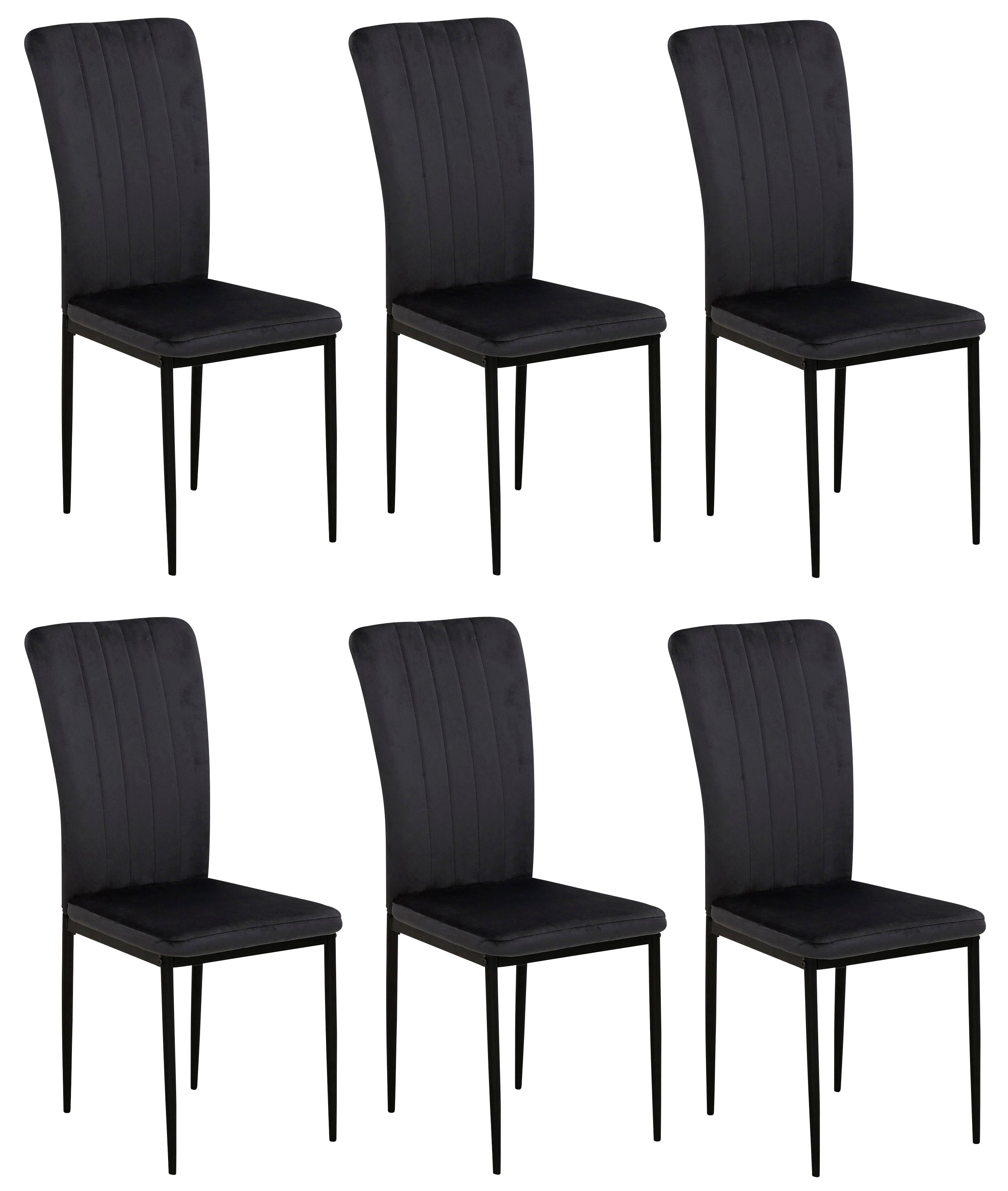 Home affaire Stoel met 4 poten Bergamo (set)