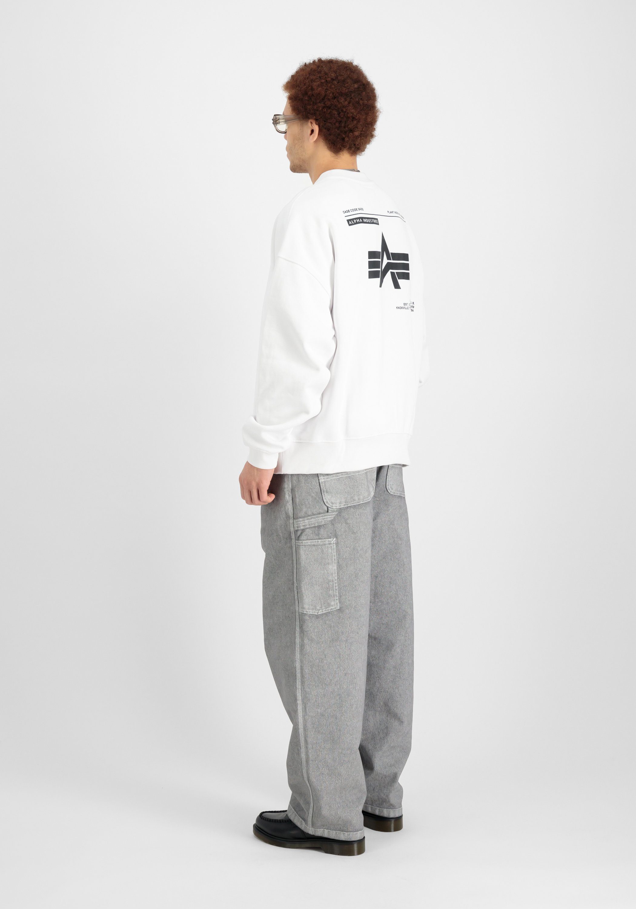 Alpha Industries Sweater Men Sweatshirts Logo BP Sweater