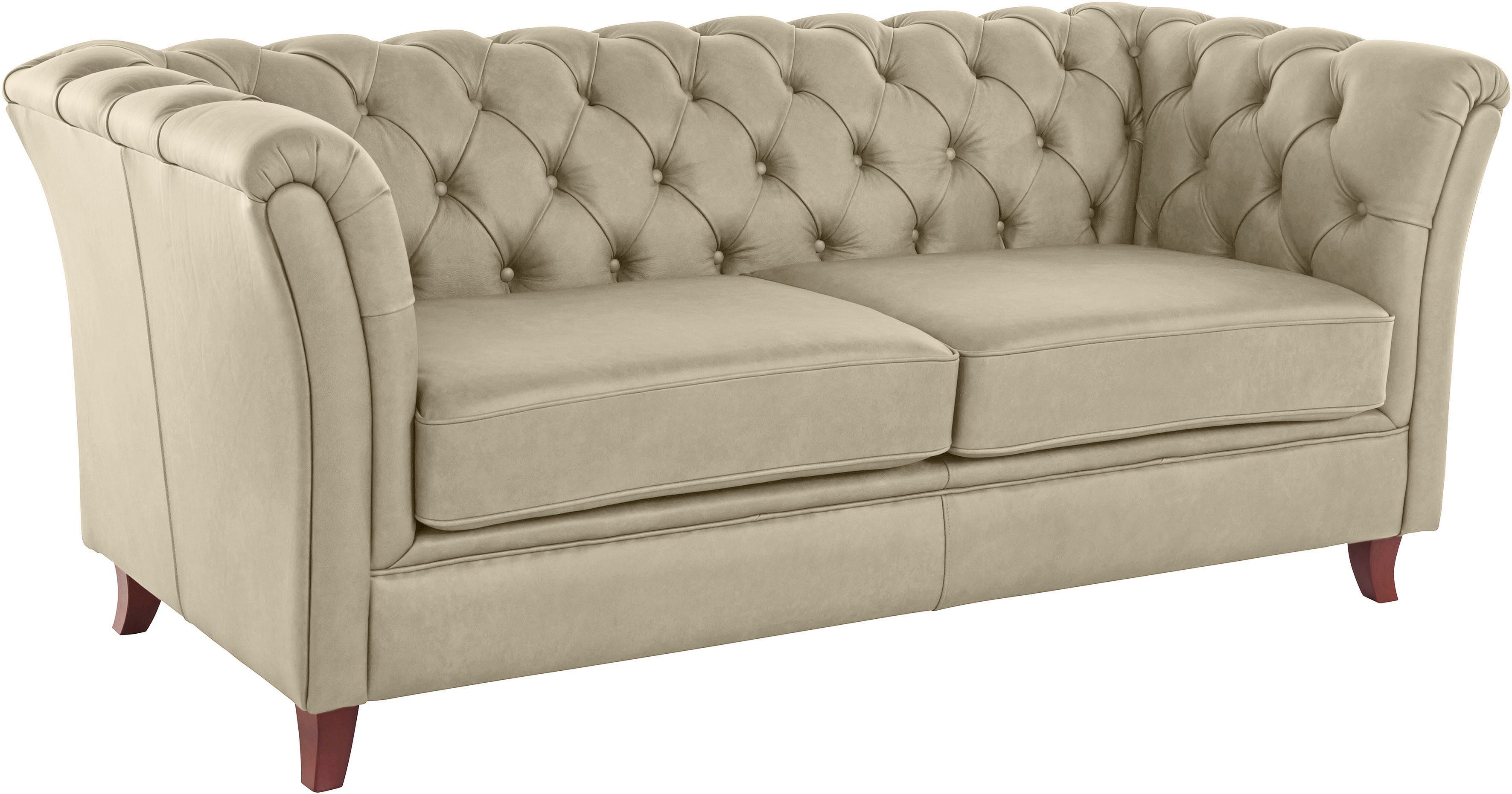 Home affaire Chesterfield-bank Reims met echte chesterfield-capitonnage, uitstekende verwerking