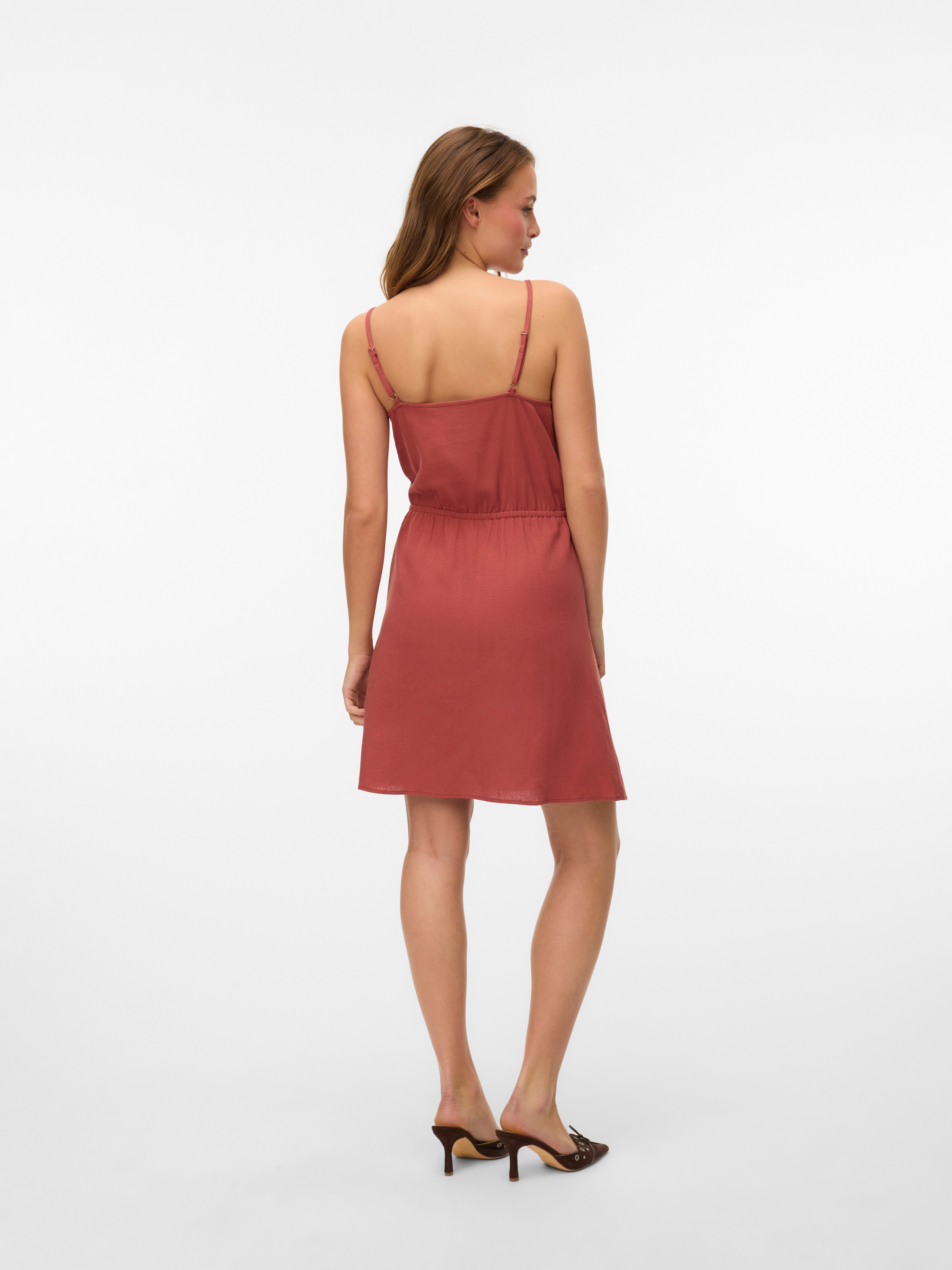 Vero Moda Jurk met bandjes VMMYMILO SINGLET SHORT DRESS WVN GA