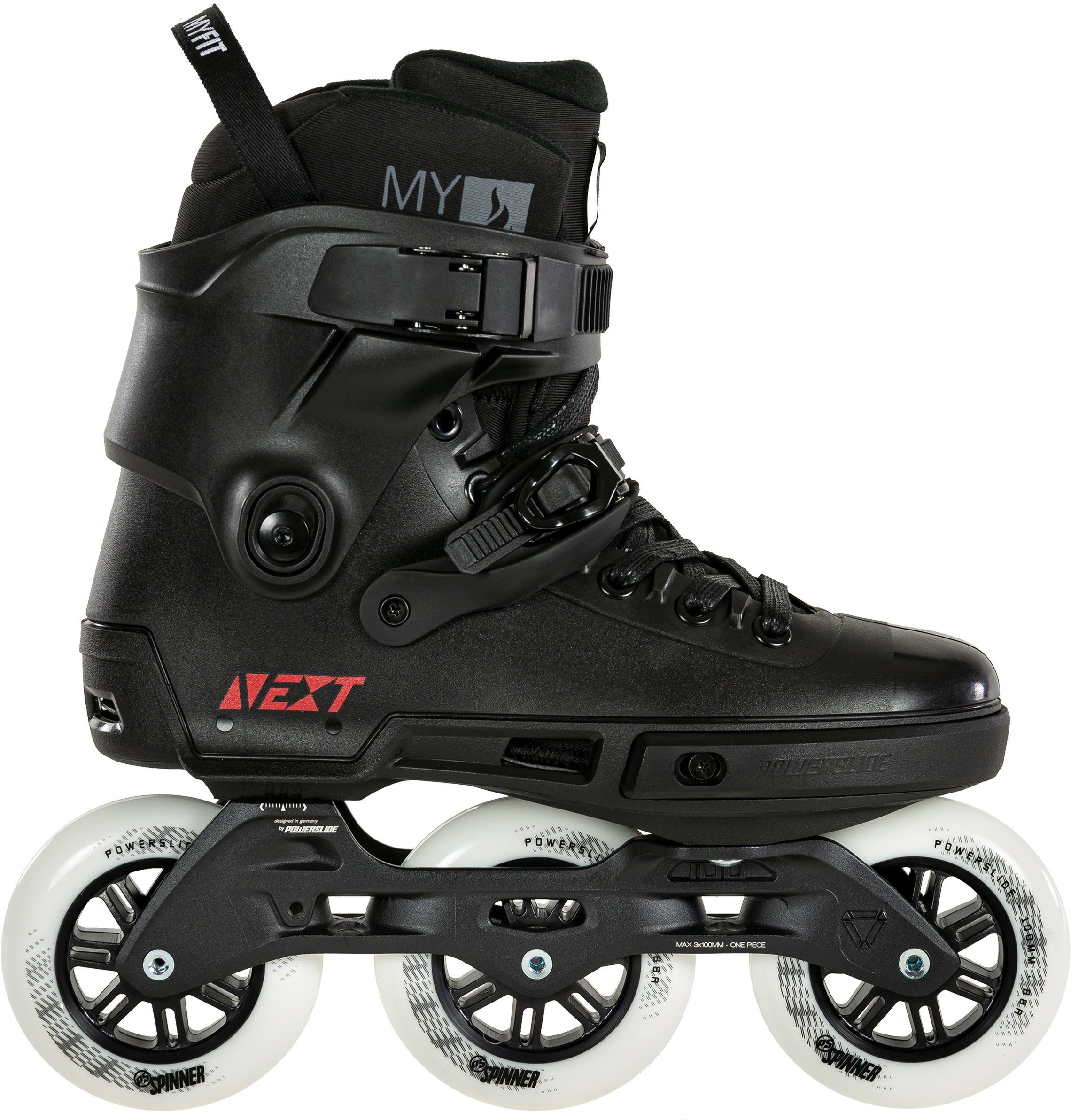 Powerslide Inlineskates Next Core black 100