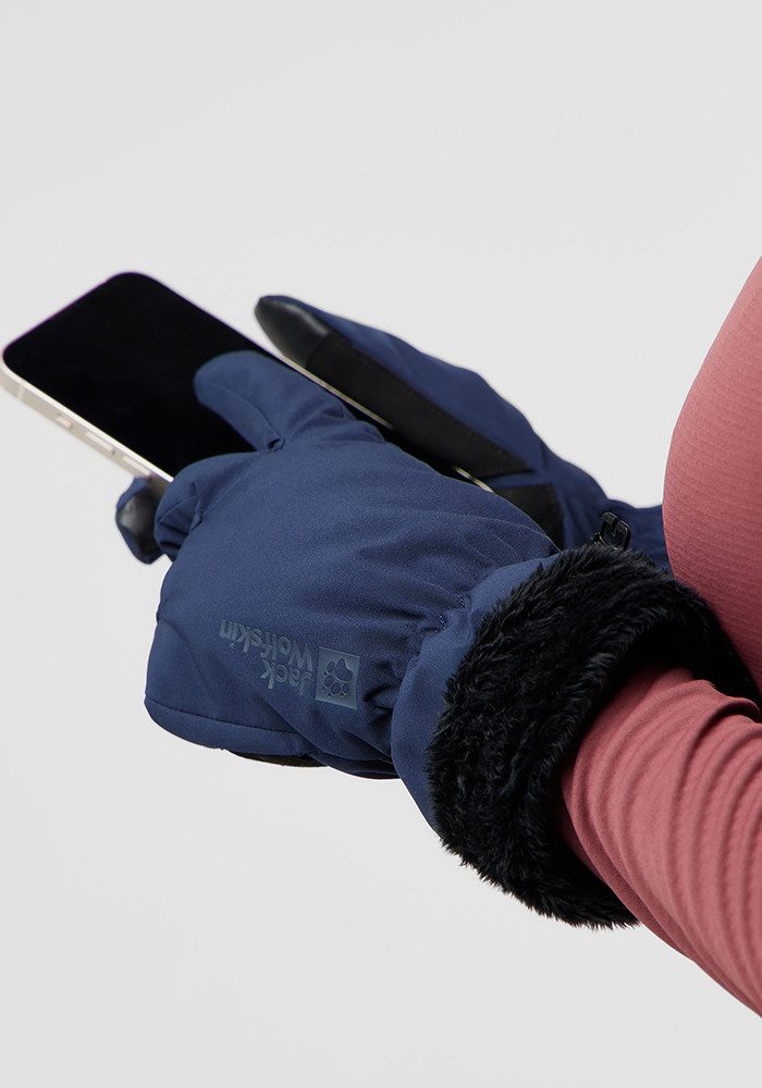Jack Wolfskin Fleece-handschoenen HIGHLOFT GLOVE WOMEN