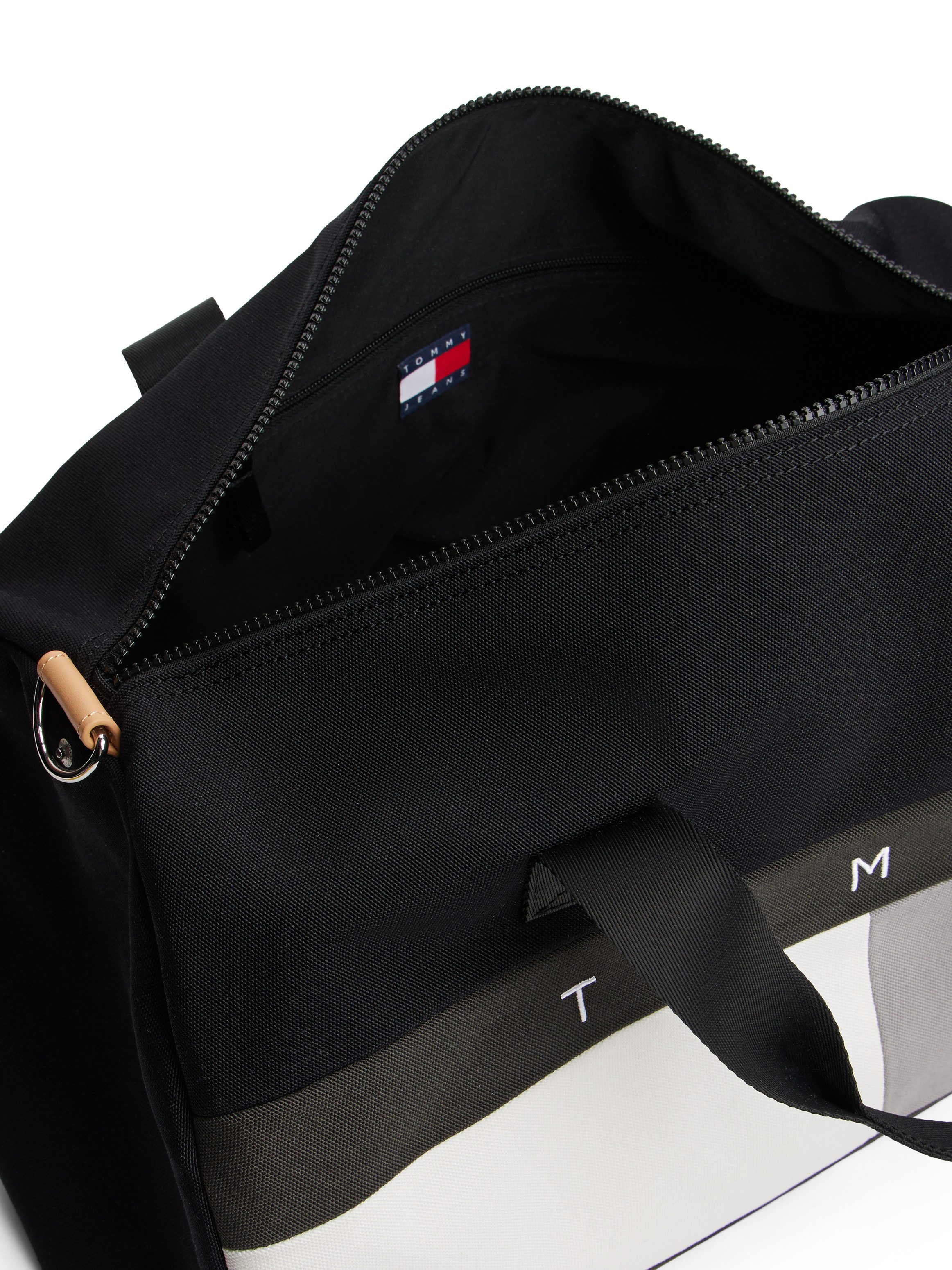 TOMMY JEANS Weekendtas TJM ARCHIVE DUFFLE , men reistas, vrijetijdstas, travelbag met plakt logo