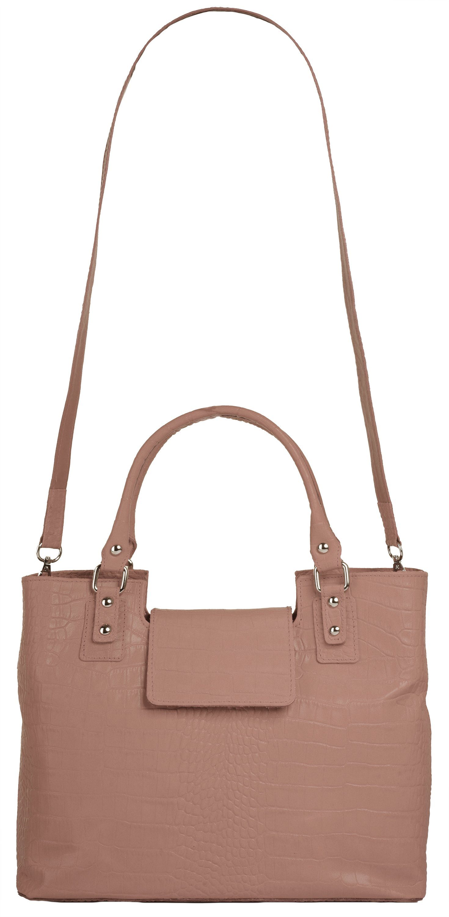 Cluty Tas echt leer, made in italy