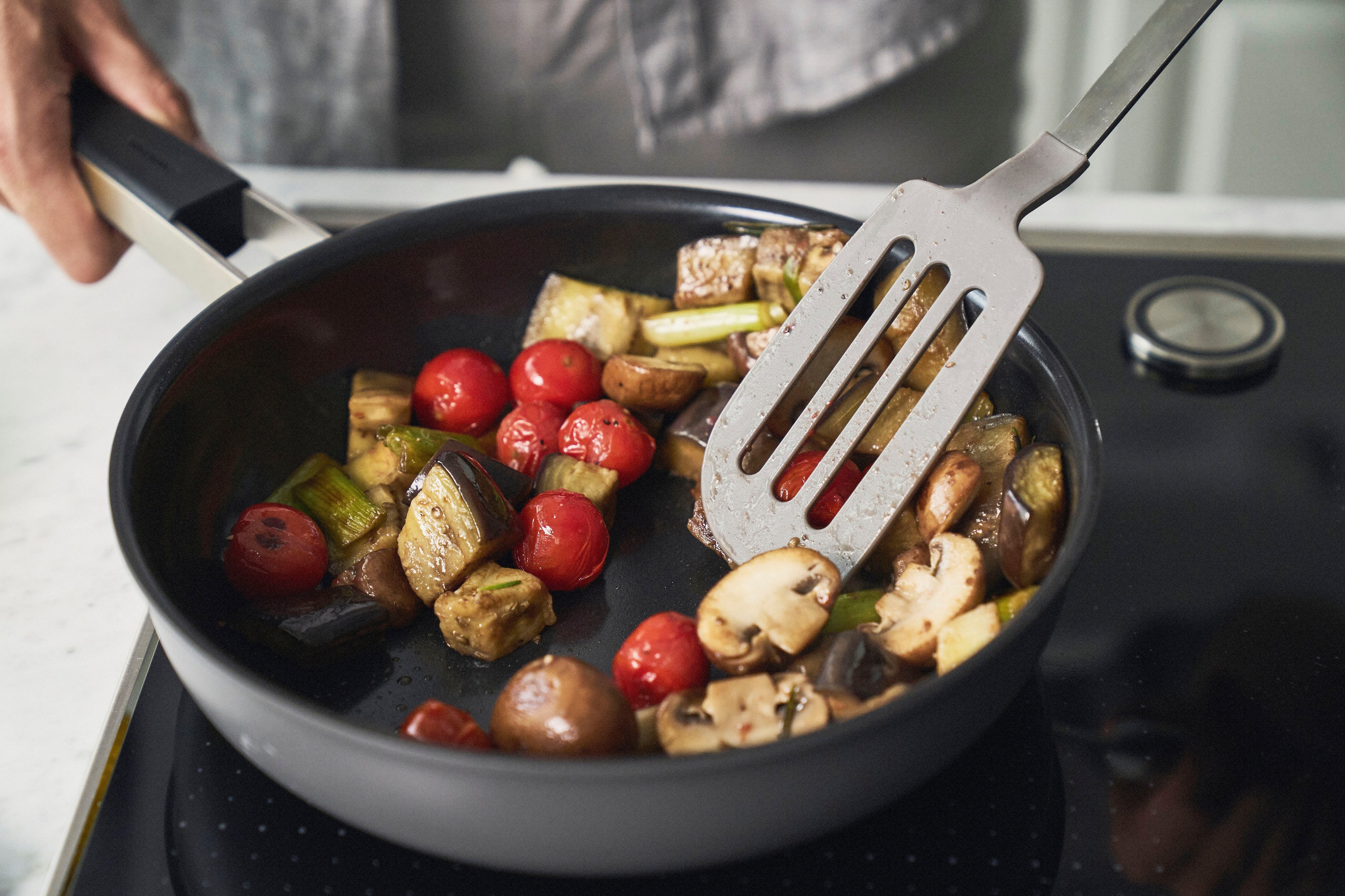 Zwilling Koekenpan Pure Keramische coating, Stay-Cool handgrepen, roestvrij staal (1-delig)