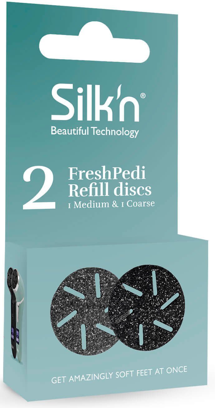 Silk'n Extra schijven voor eeltverwijderaar FreshPedi Refill discs 1 Medium 1Coarse (set, 2...