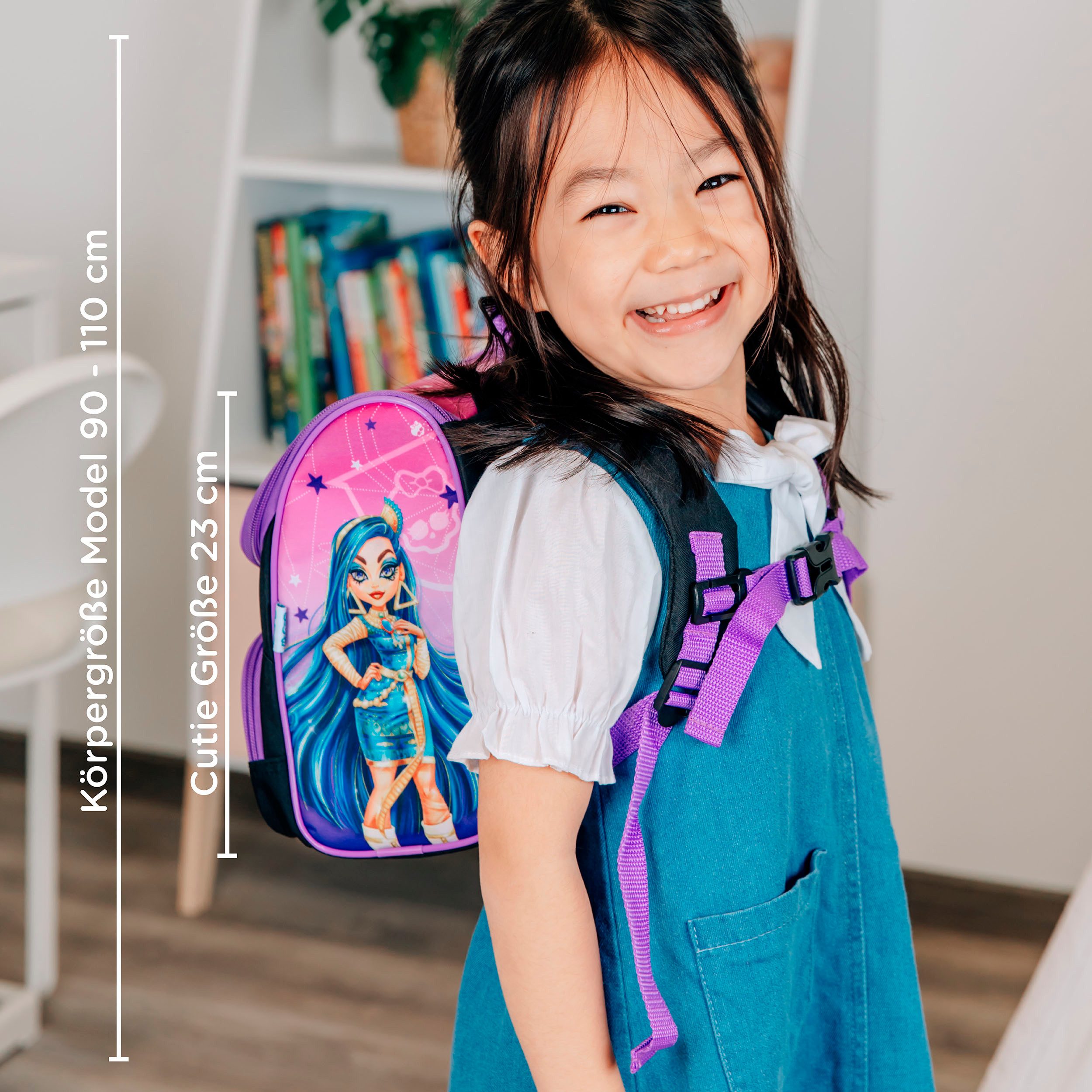 Scooli Schooltas voor kleuters Cutie, Monster High