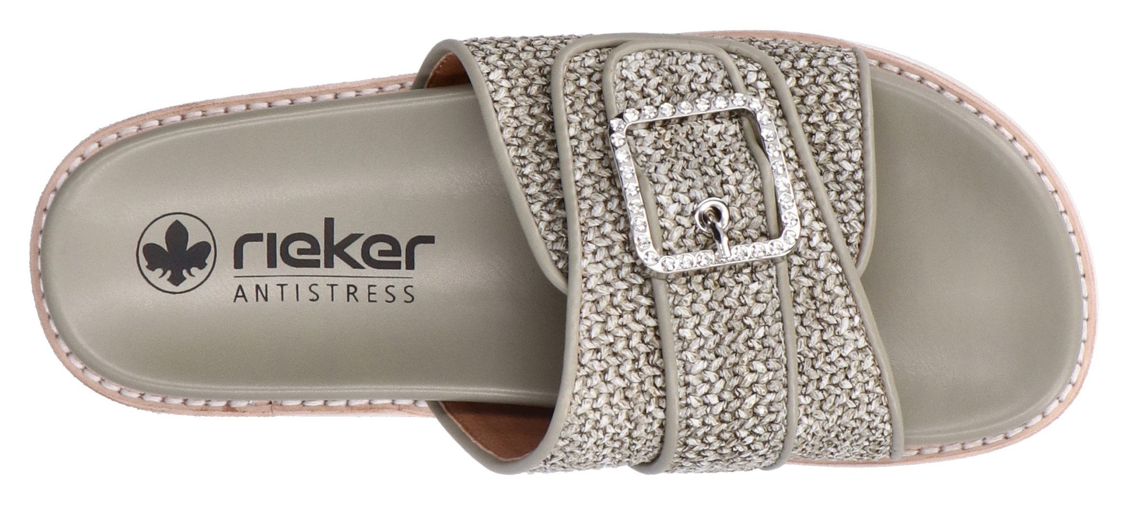 Rieker Slippers , zomer schoen, strand schoen met praktische klittenband