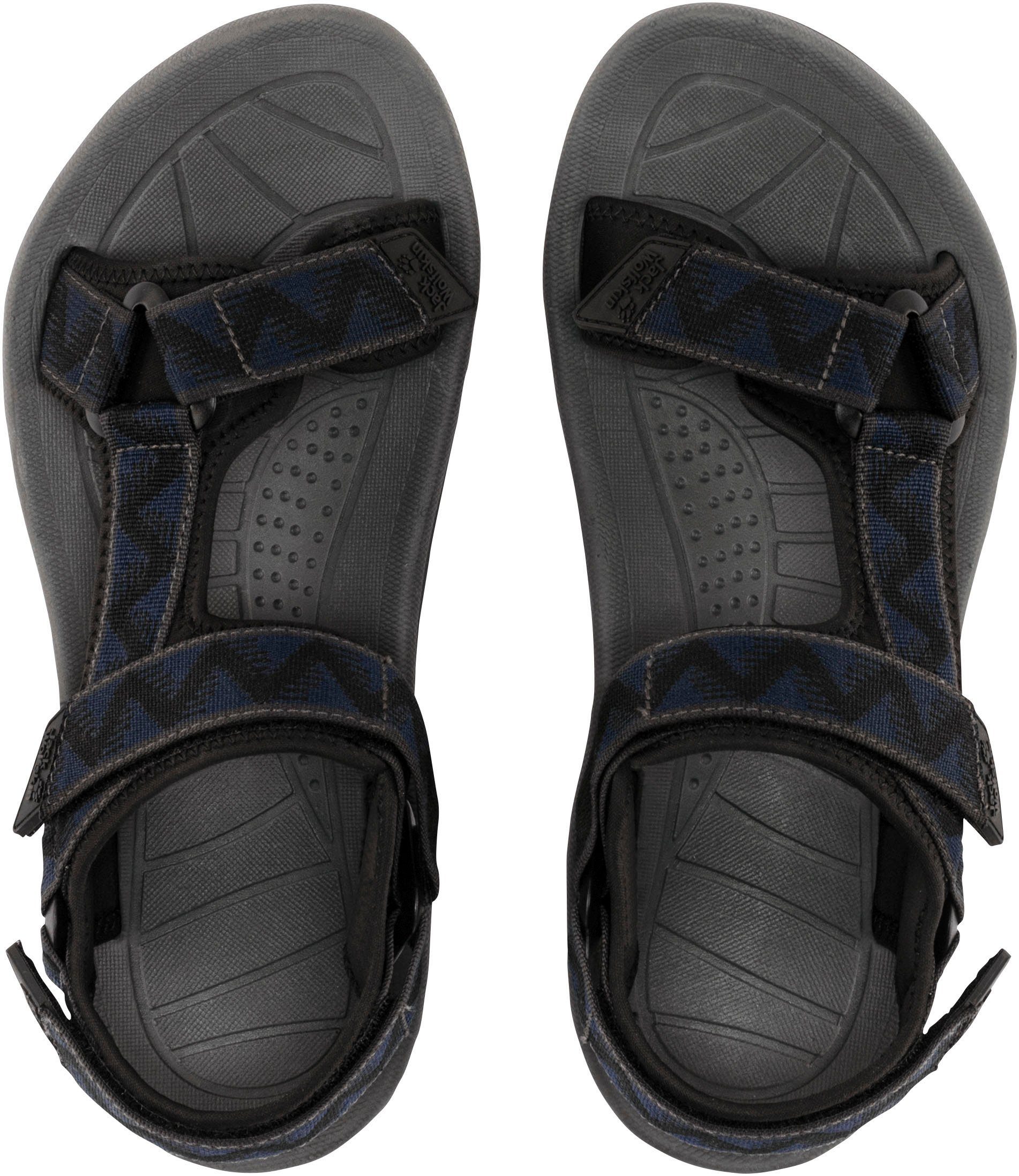 Jack Wolfskin Sandalen WAVE BREAKER M met klittenbandsluiting
