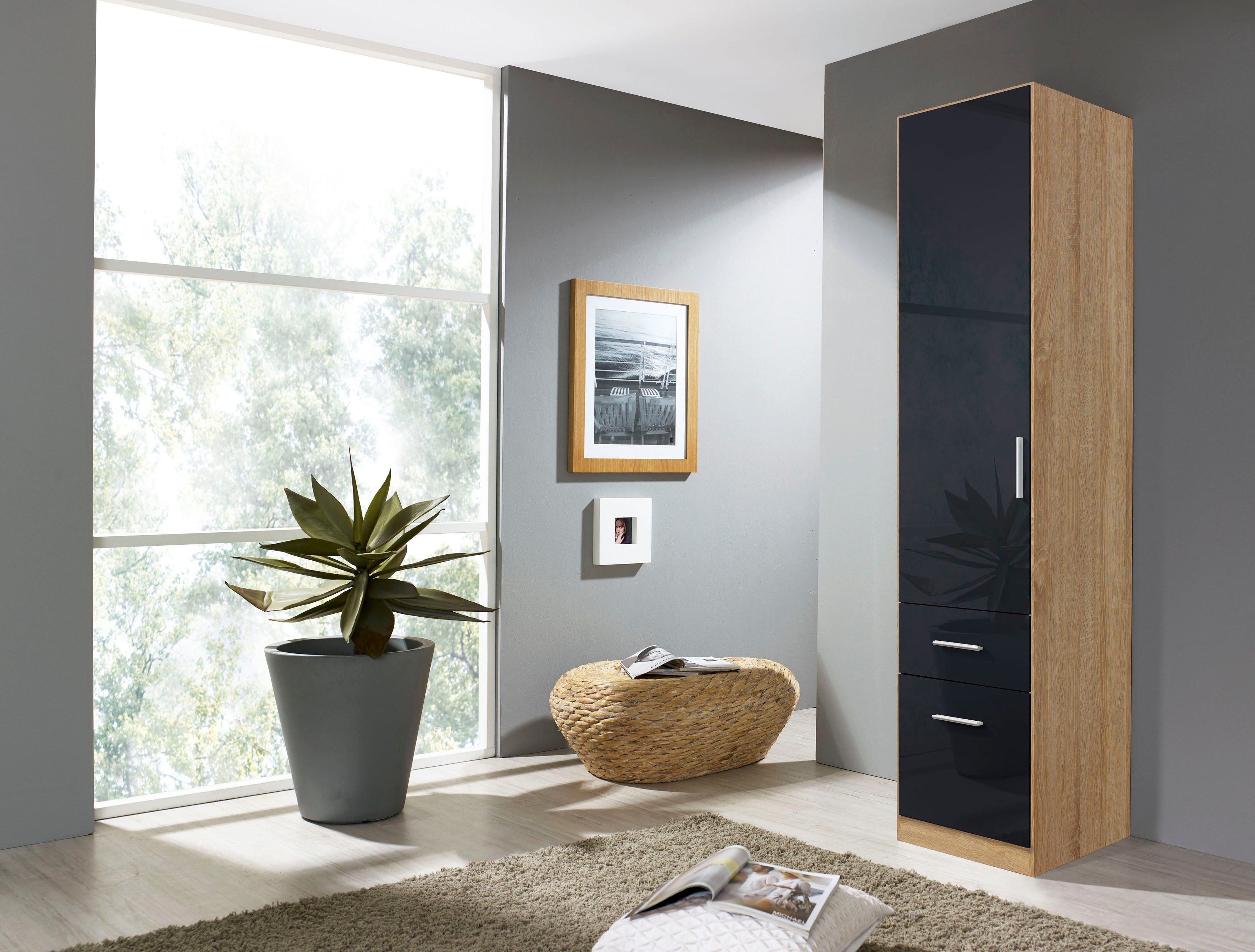 rauch Draaideurkast Kledingkast Kast Garderobe Slaapkamerkast CELLE in 4 breedtes en 2 hoogtes, optioneel met lades made in germany