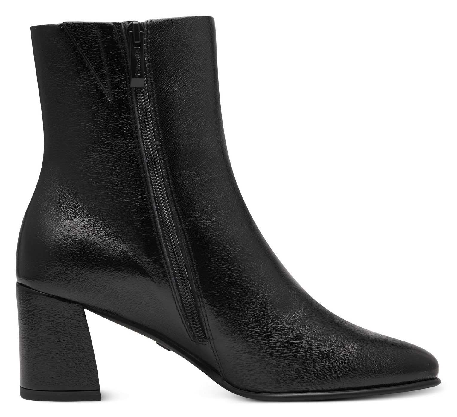 Tamaris Laarsjes blokhak, business schoen, feestdag schoen met overdekte hak