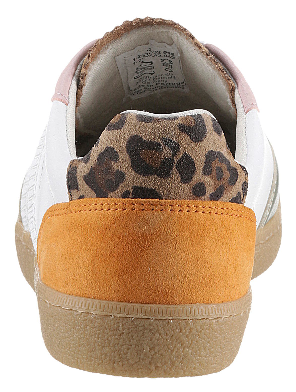 Tamaris Sneakers veterschoen, lage schoen, vrijetijdsschoen, opvallende contrastaccenten