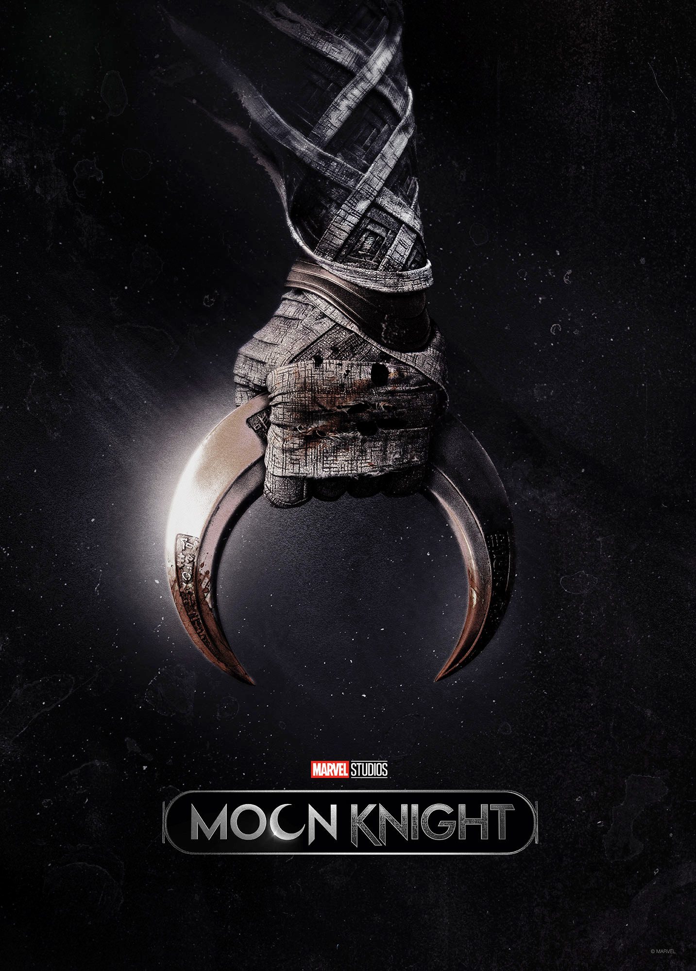 Komar Artprint Moon Knight - Fist of Khonshu 40 x 60 cm (breedte x hoogte) - kinderkamer, decoratie (1 stuk)