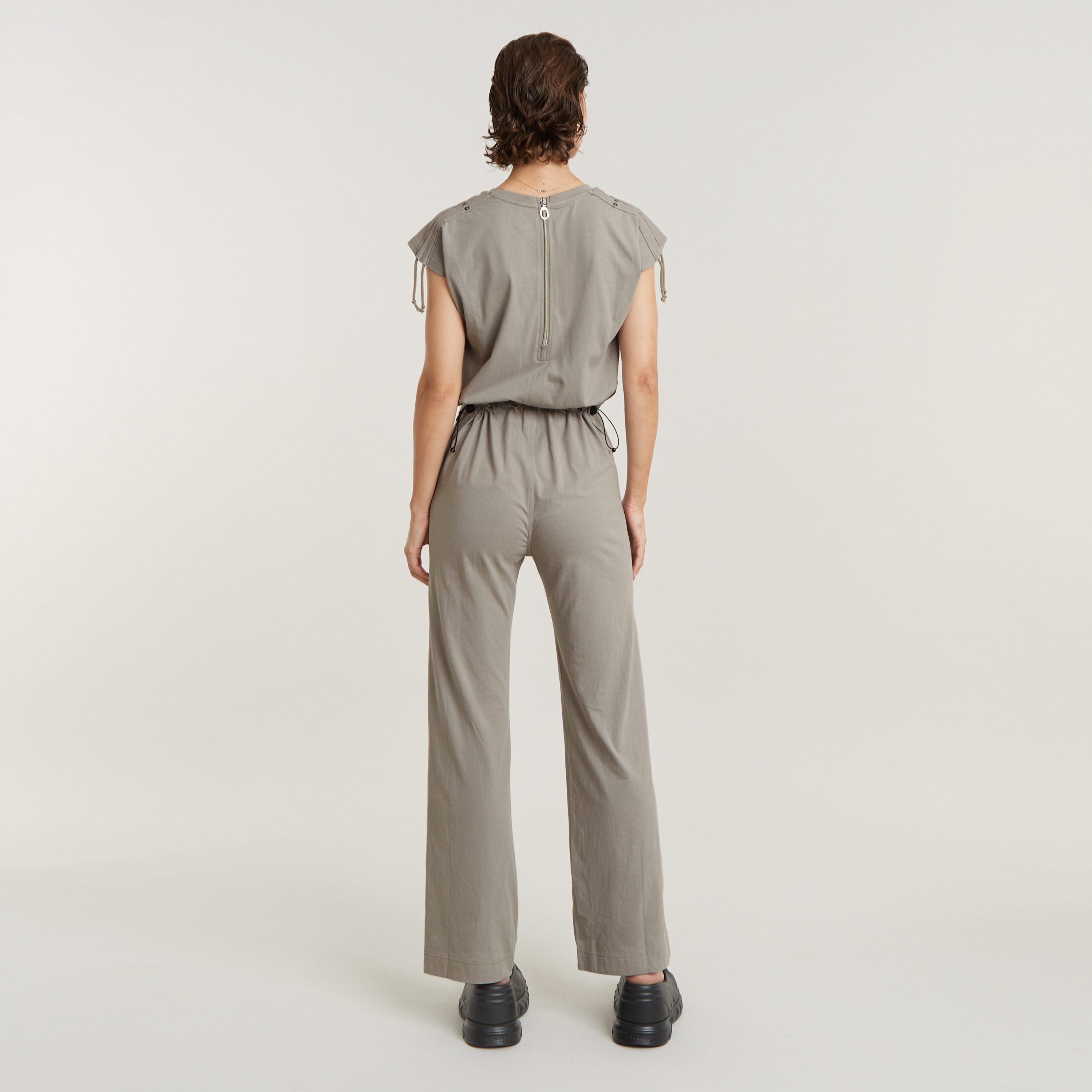 G-Star RAW Jumpsuit Riveted flared jumpsuit sl wmn