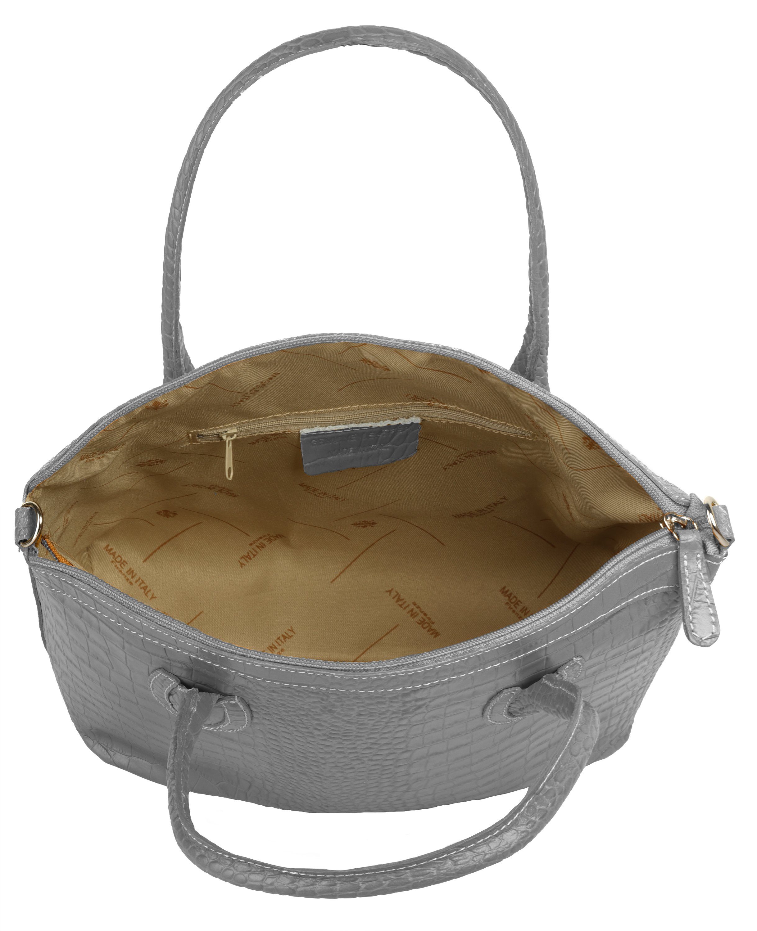 Cluty Tas echt leer, made in italy