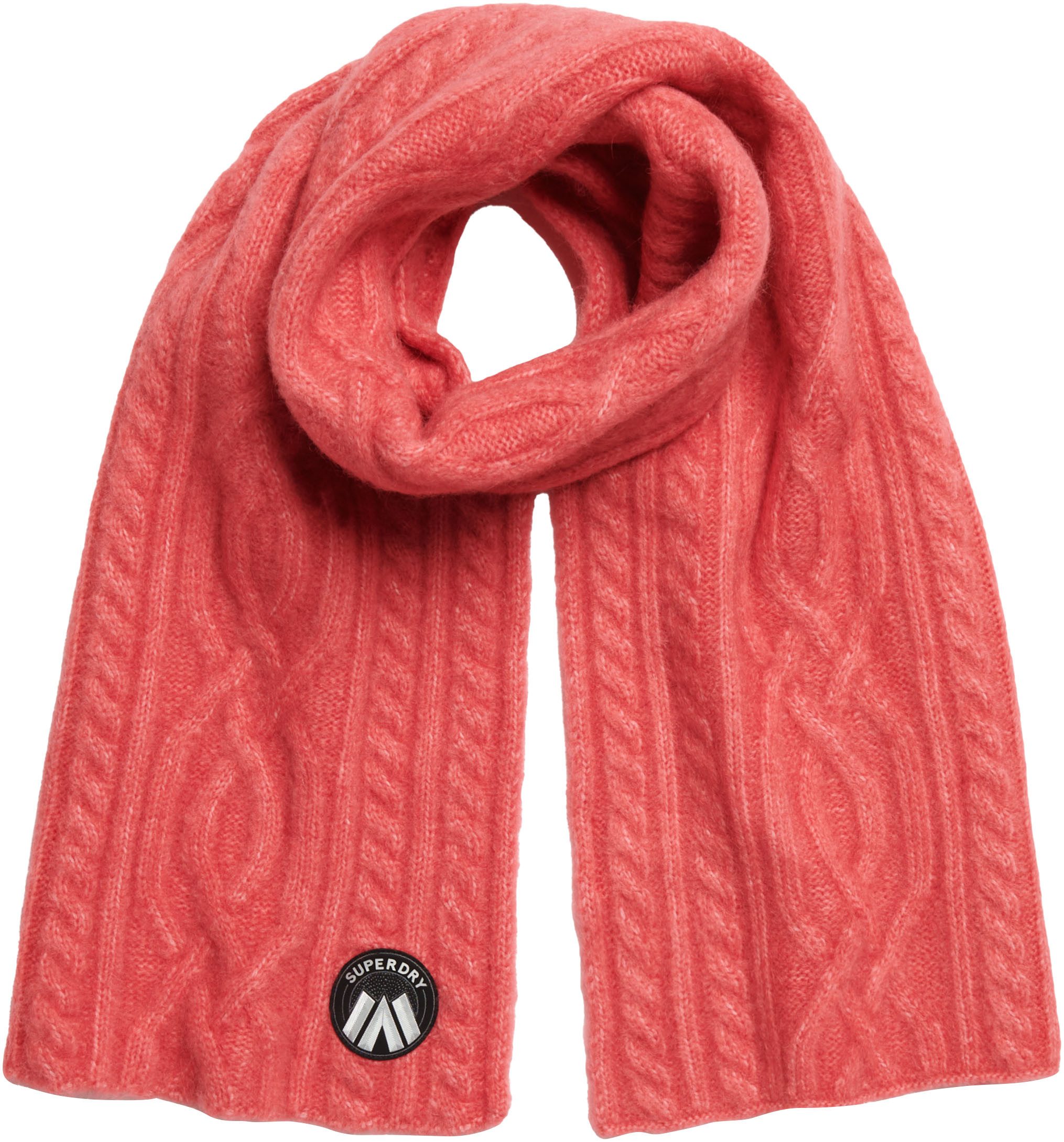 Superdry Gebreide sjaal CABLE LUXE KNIT SCARF