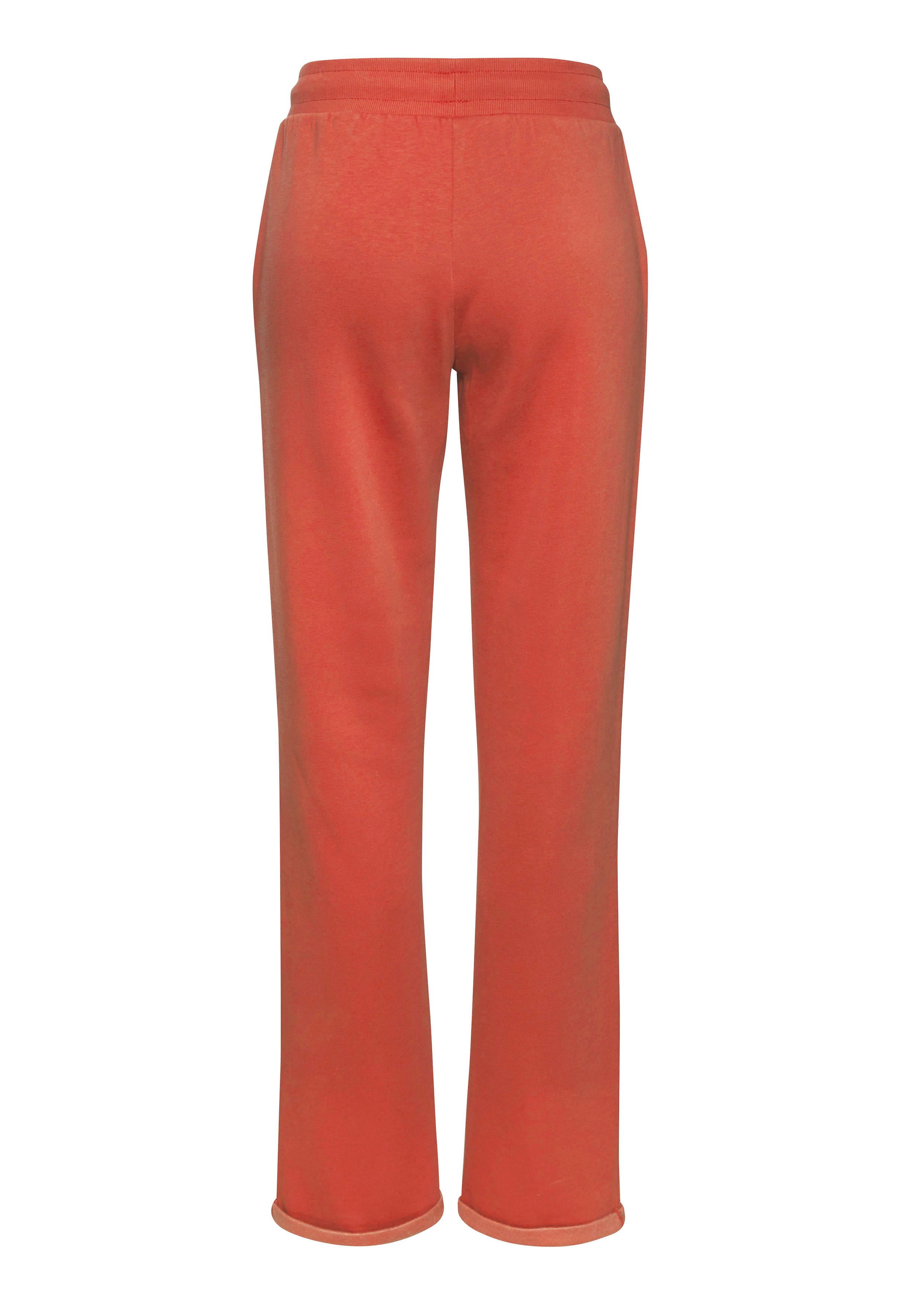 Lascana Sweatbroek Relax- loungebroek met zijzakken loungewear