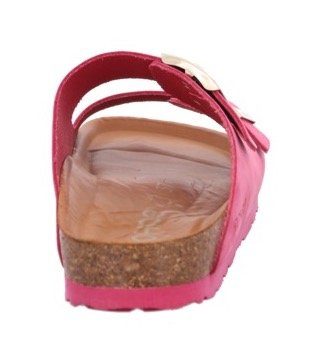 Rohde Slippers Alba , sleehak, zomerschoenen, pantoffels met twee gespsluitingen