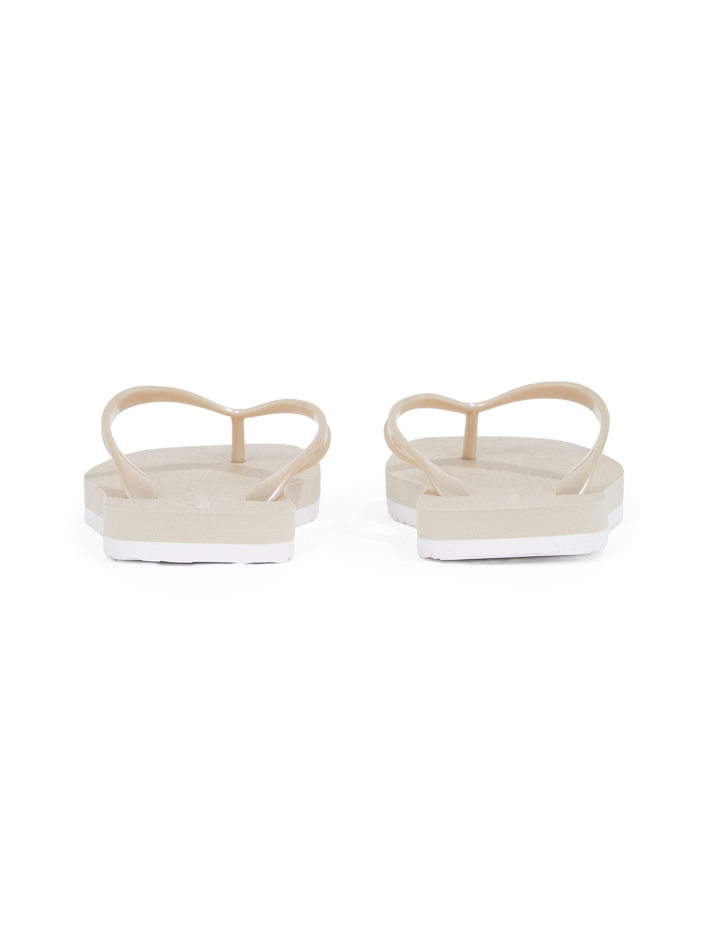 Calvin Klein Teenslippers THONG+ TPU METALLIC