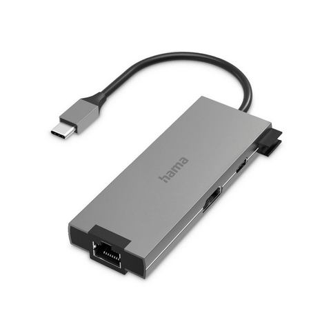 Hama 00200109 USB-C laptopdockingstation Geschikt voor merk: Universeel Incl. laadfunctie, USB-C Pow