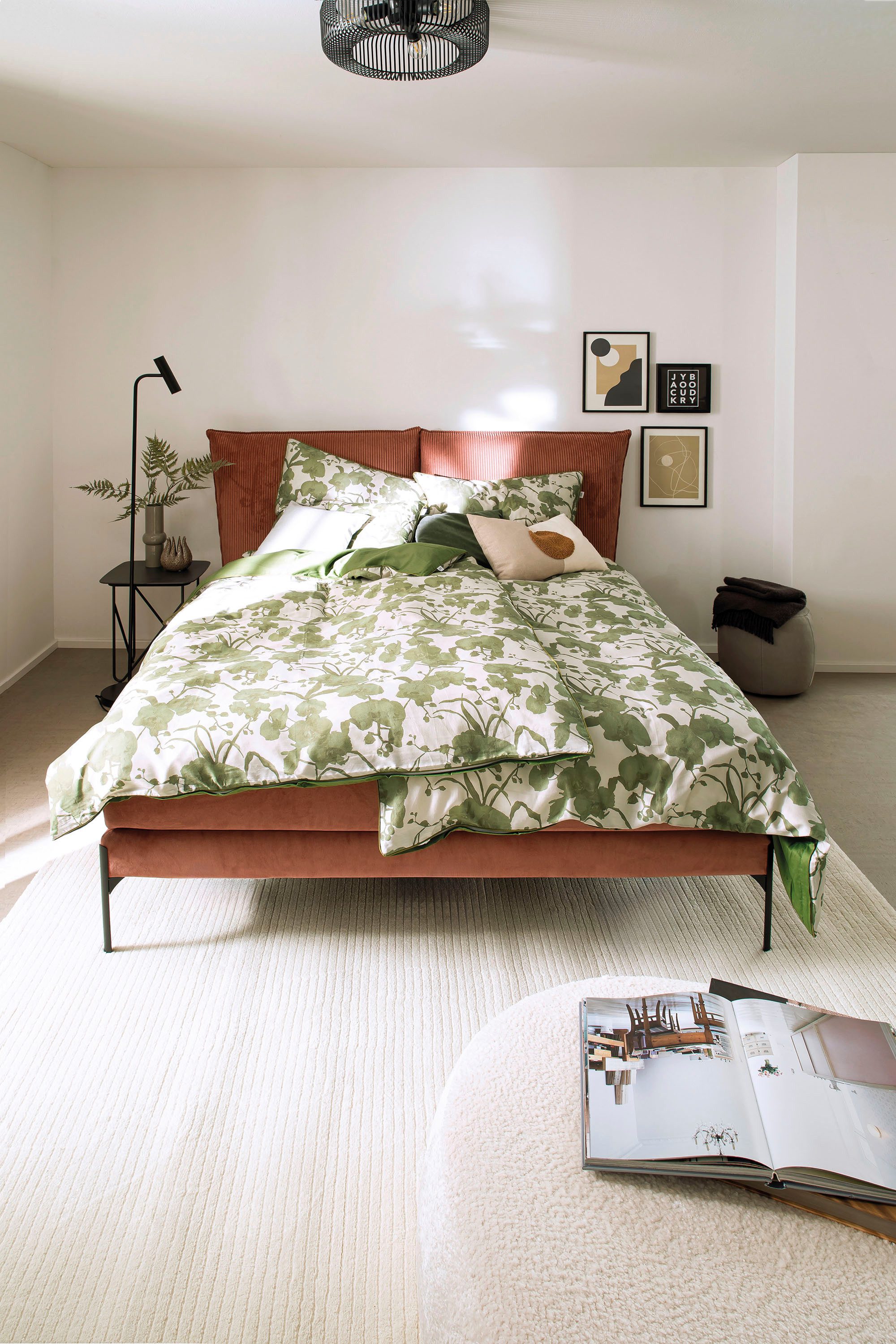 SCHÖNER WOHNEN-KOLLEKTION Beddengoed Orchid van duurzamer katoen (2-delig)