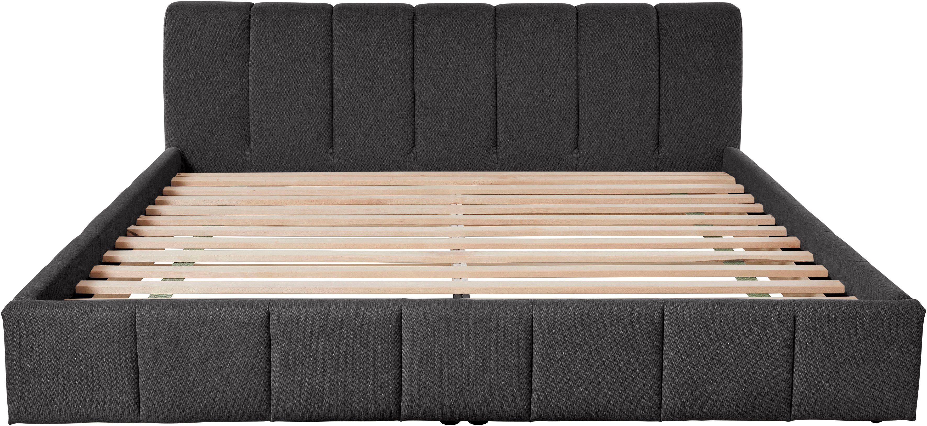 LeGer Home by Lena Gercke Gestoffeerd bed Maileen in 5 breedten en 3 kleuren, incl. rolbodem
