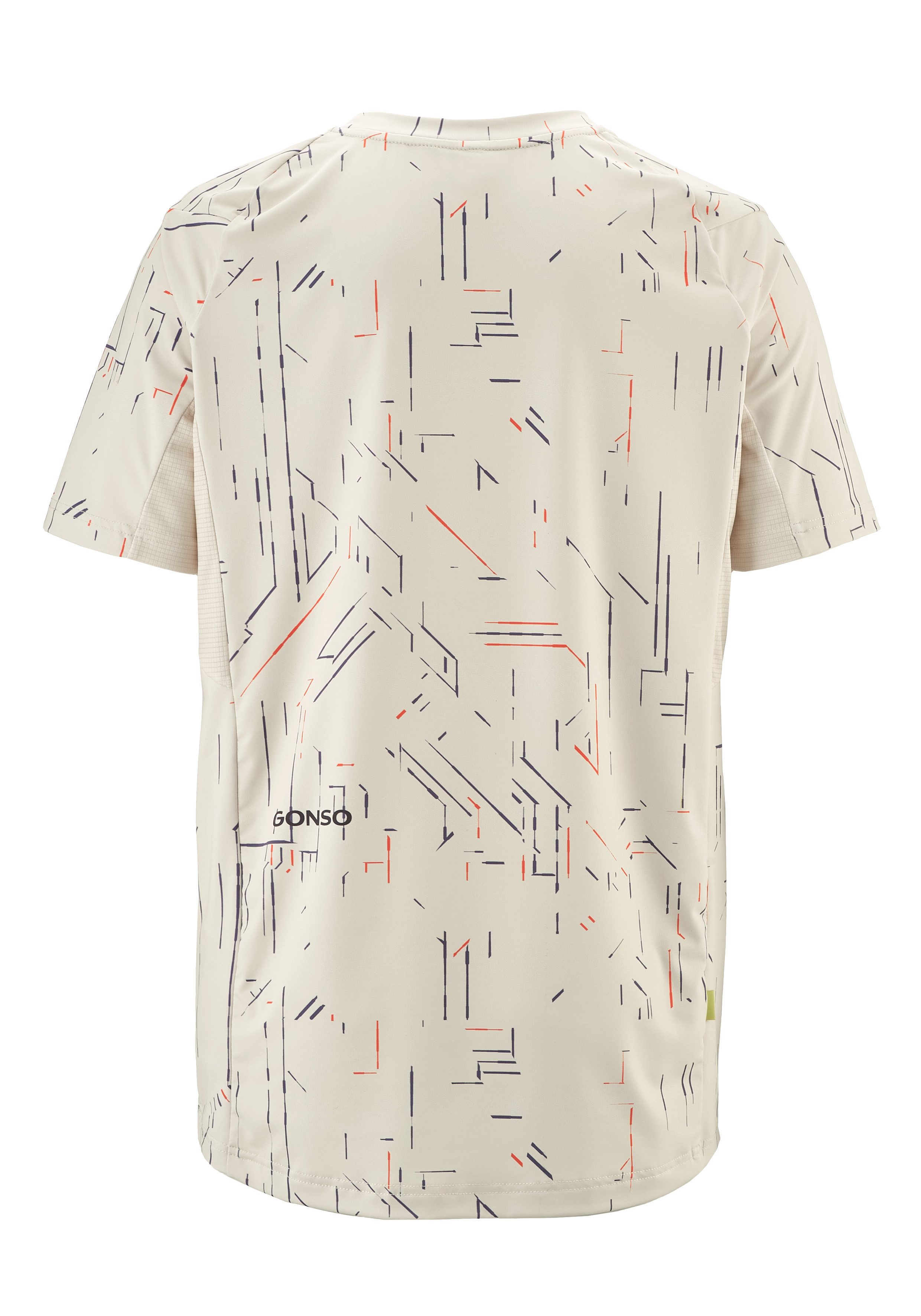 Gonso Fietsshirt Trail Jersey W Dames fiets trui korte mouwen, casual MTB-shirt, quick-dry, slim fit